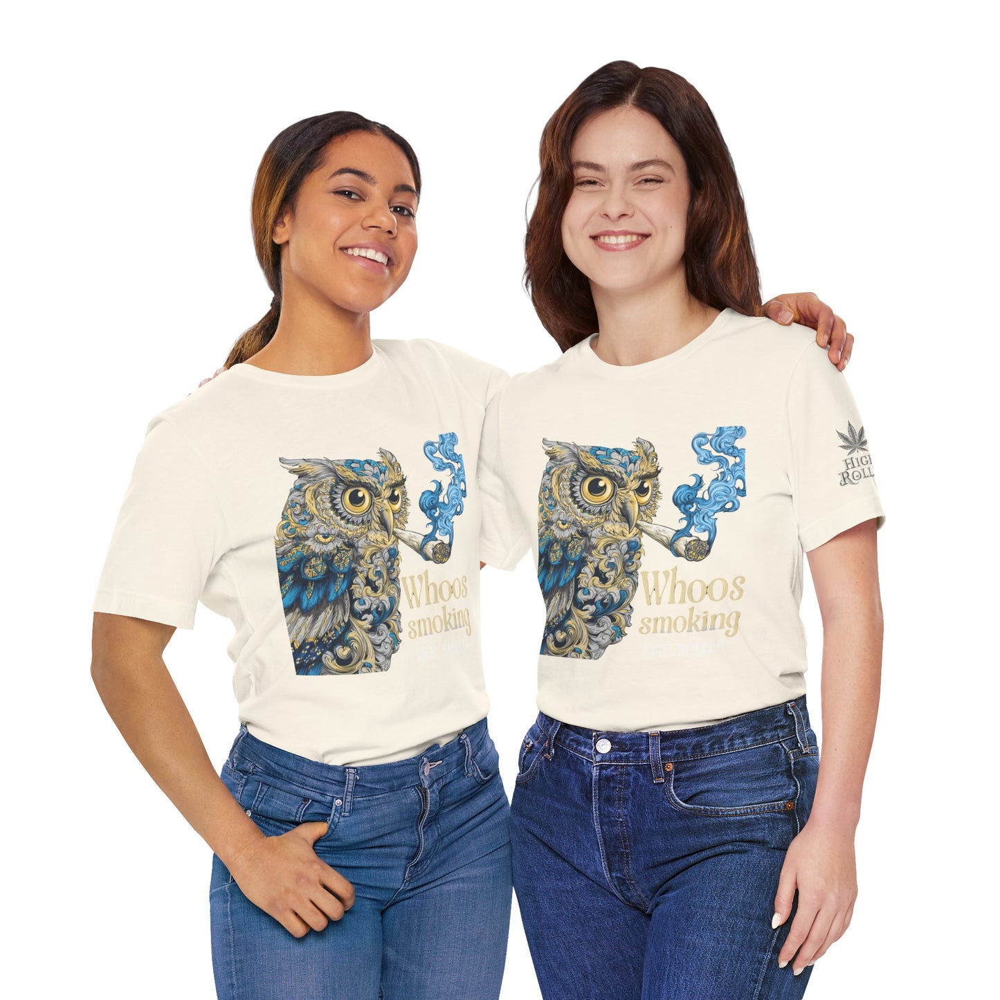 WHOOS SMOKING™ | PREMIUM WISDOM CANNABIS TEE