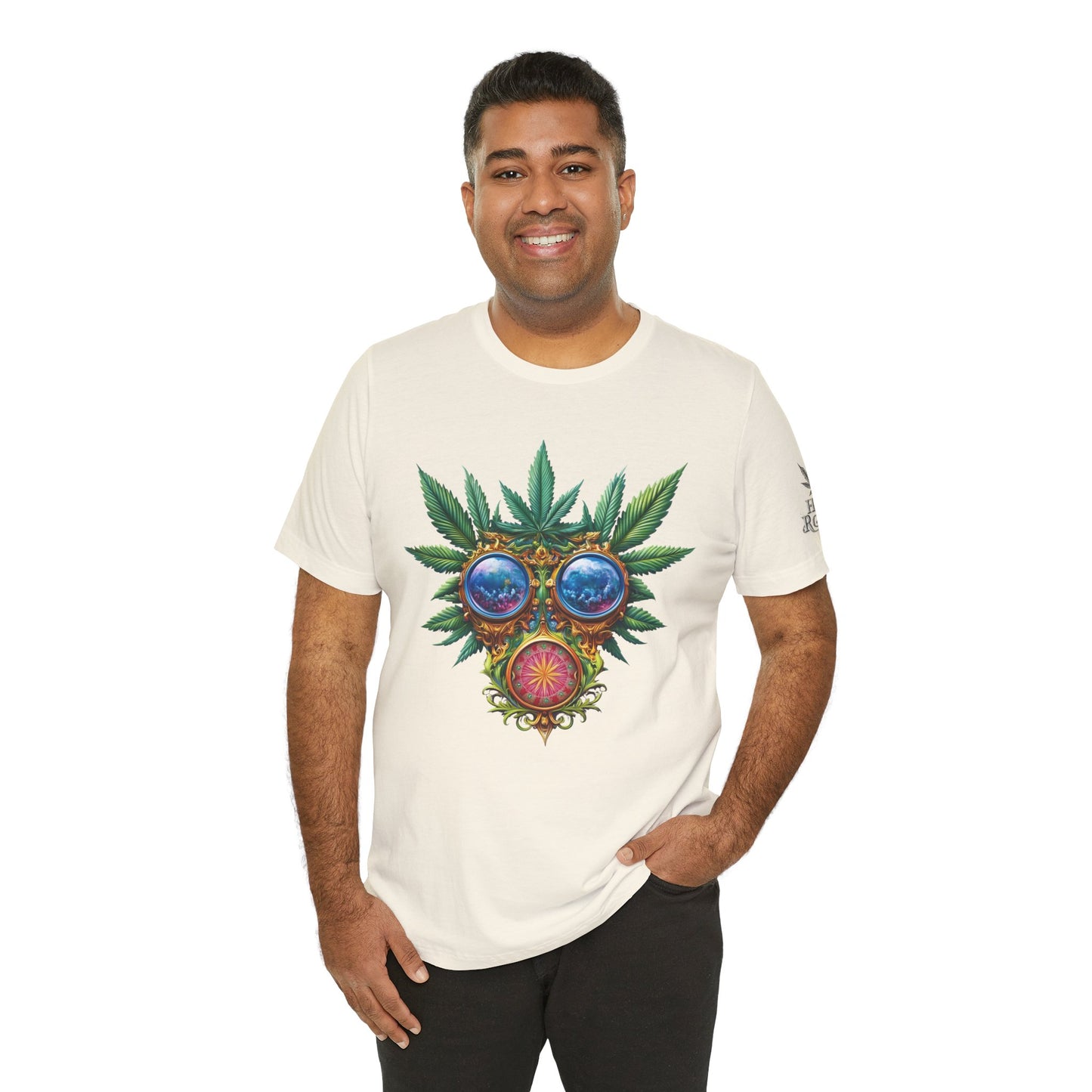 CANNABIS VISION MASK™ | PREMIUM MYSTICAL ART TEE