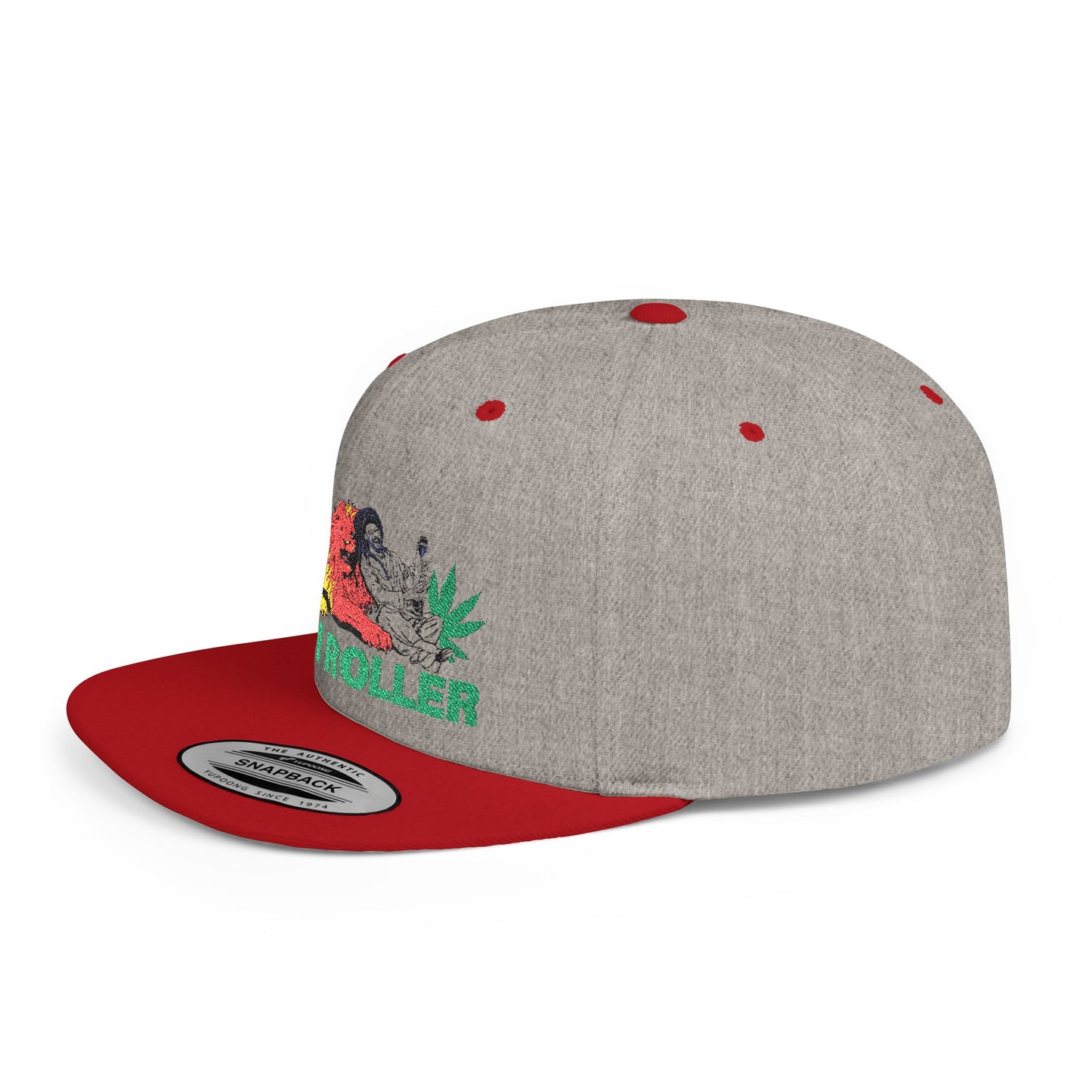 HIGH ROLLER Rastafarian Sage Snapback Cap