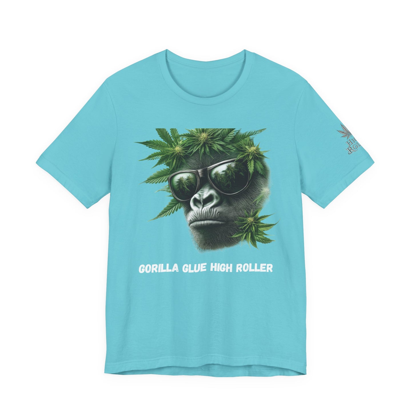 Gorilla Glue Cannabis Tee - Strain Culture Art Design | High Roller