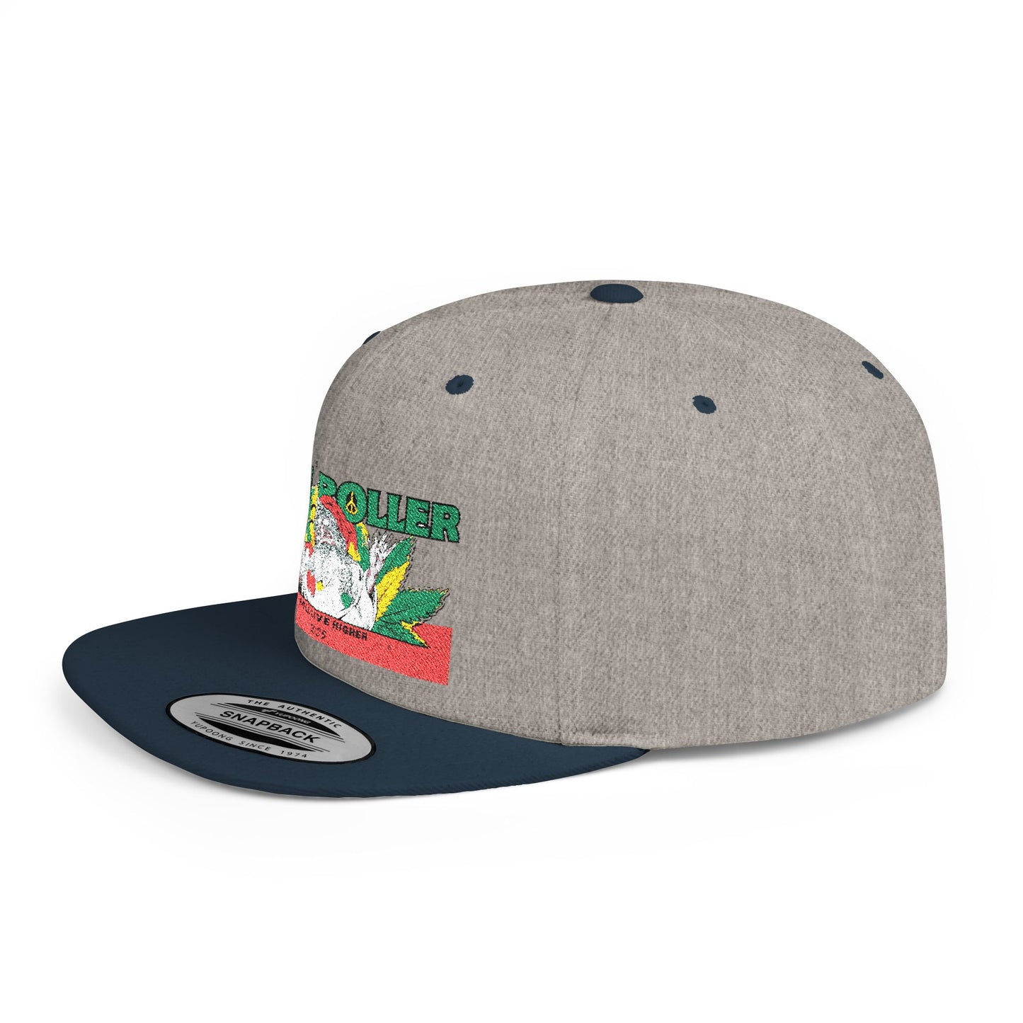 HIGH ROLLER Cannabis Culture Snapback Cap