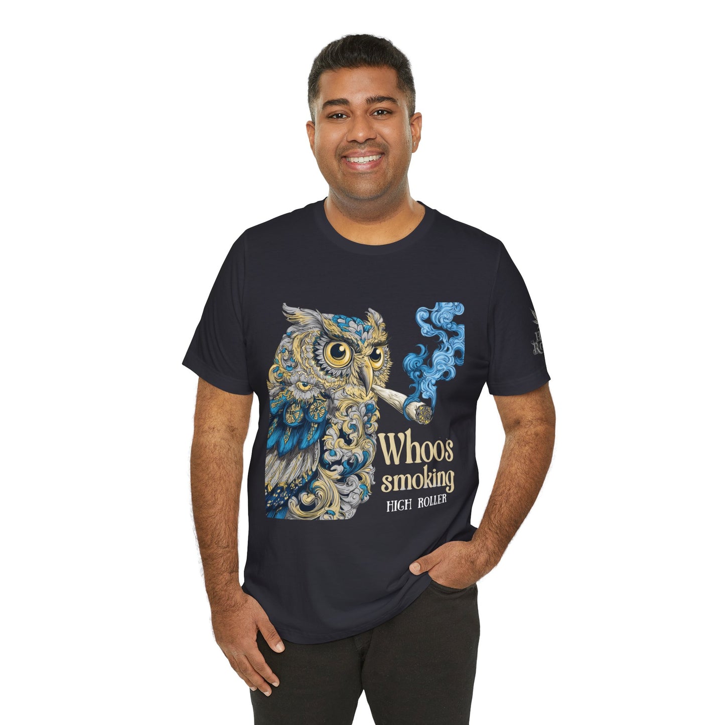 WHOOS SMOKING™ | PREMIUM WISDOM CANNABIS TEE