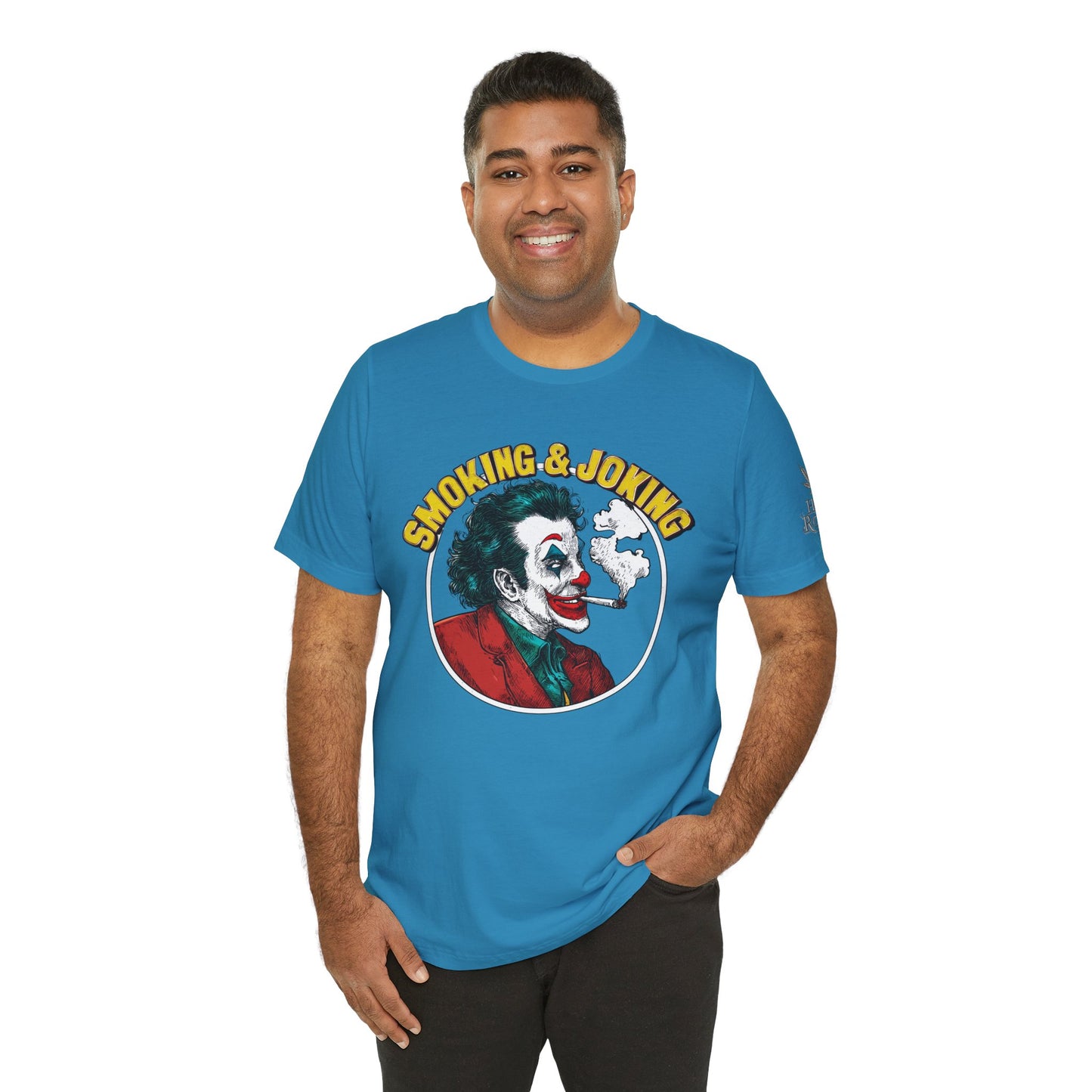 SMOKING & JOKING™ | PREMIUM DARK HUMOR CANNABIS TEE