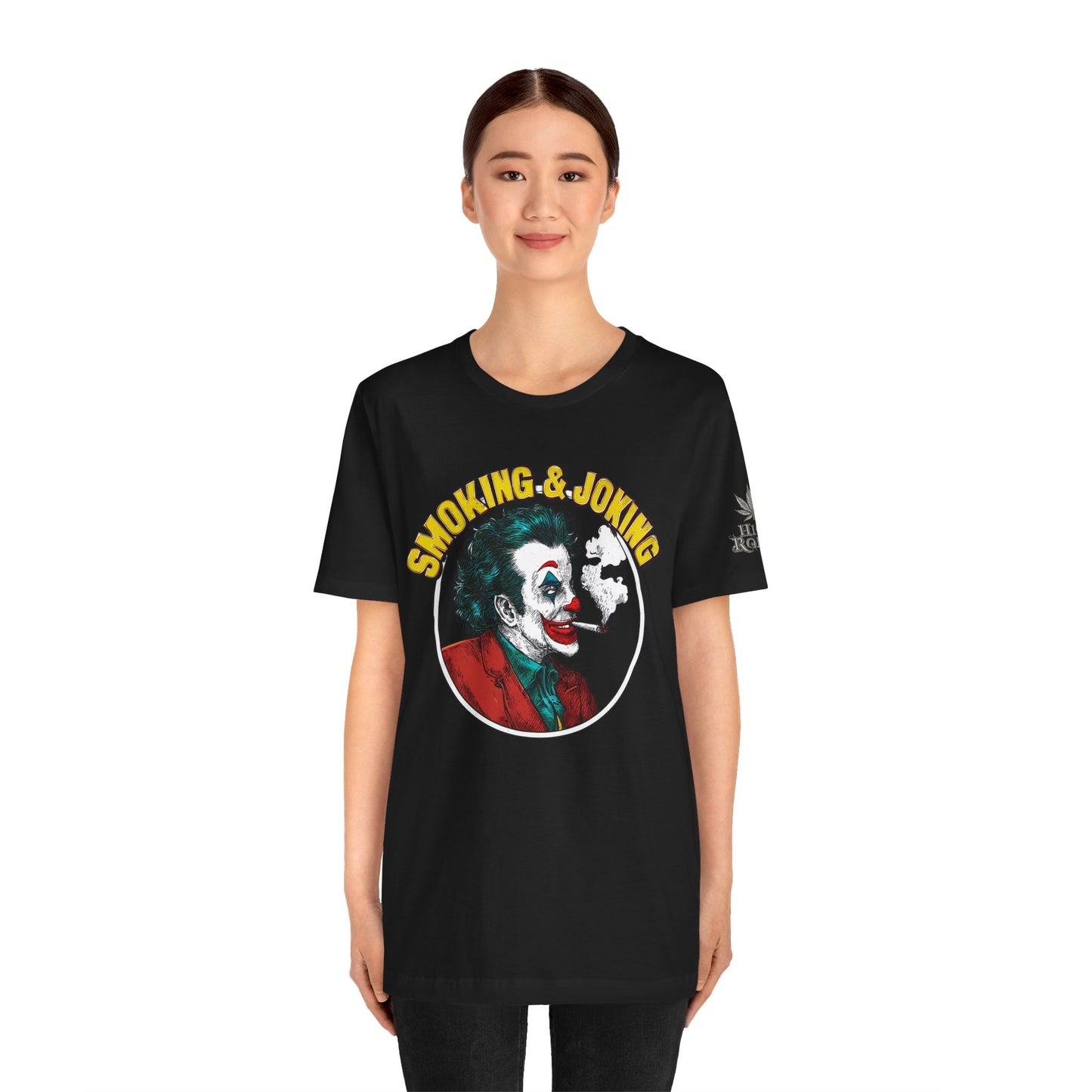 SMOKING & JOKING™ | PREMIUM DARK HUMOR CANNABIS TEE