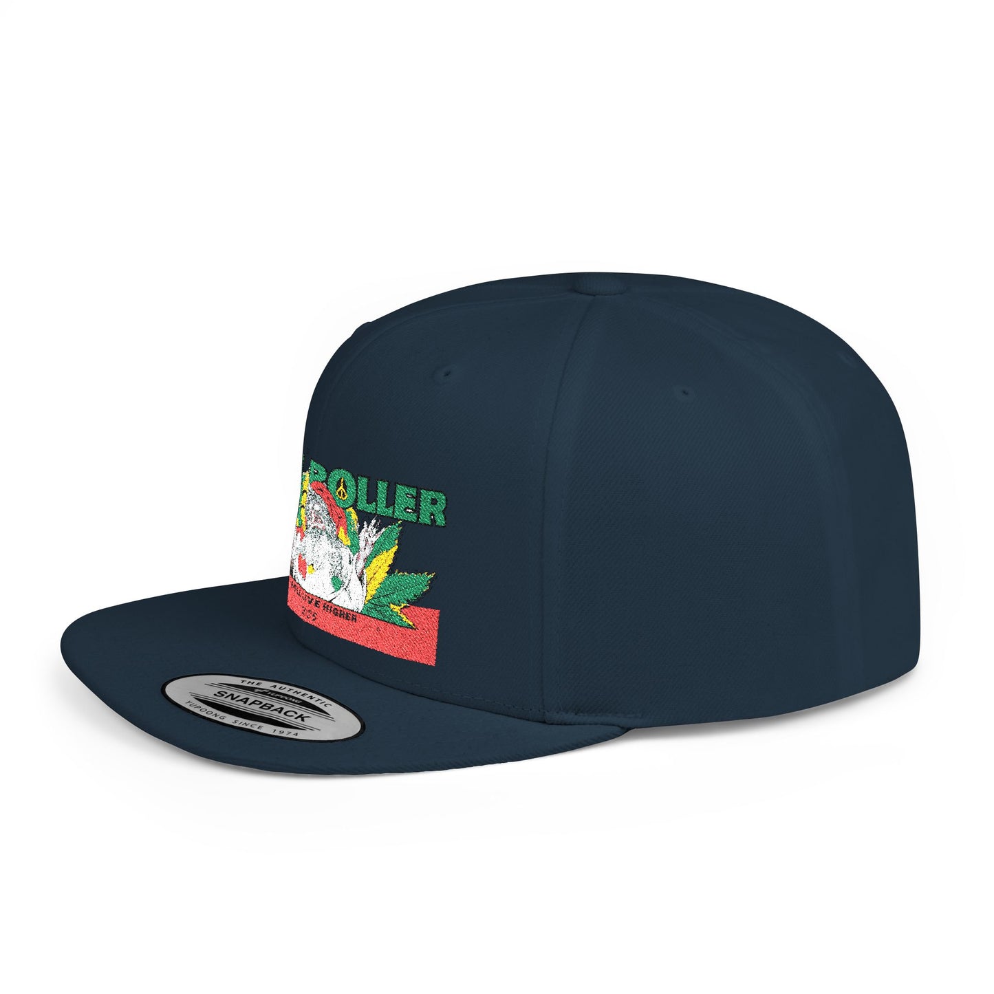 HIGH ROLLER Cannabis Culture Snapback Cap