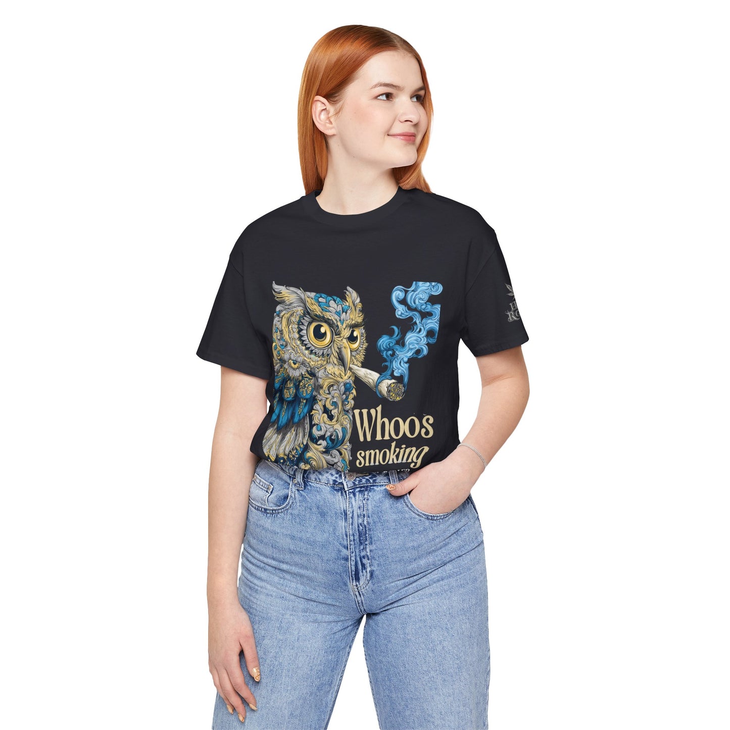 WHOOS SMOKING™ | PREMIUM WISDOM CANNABIS TEE