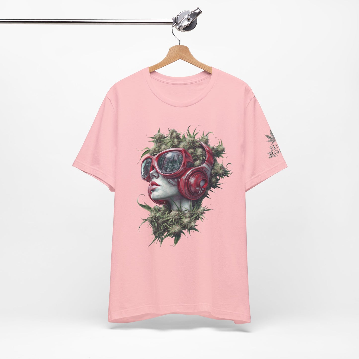 CANNABIS GODDESS TECH™ | PREMIUM FUTURISTIC ART TEE