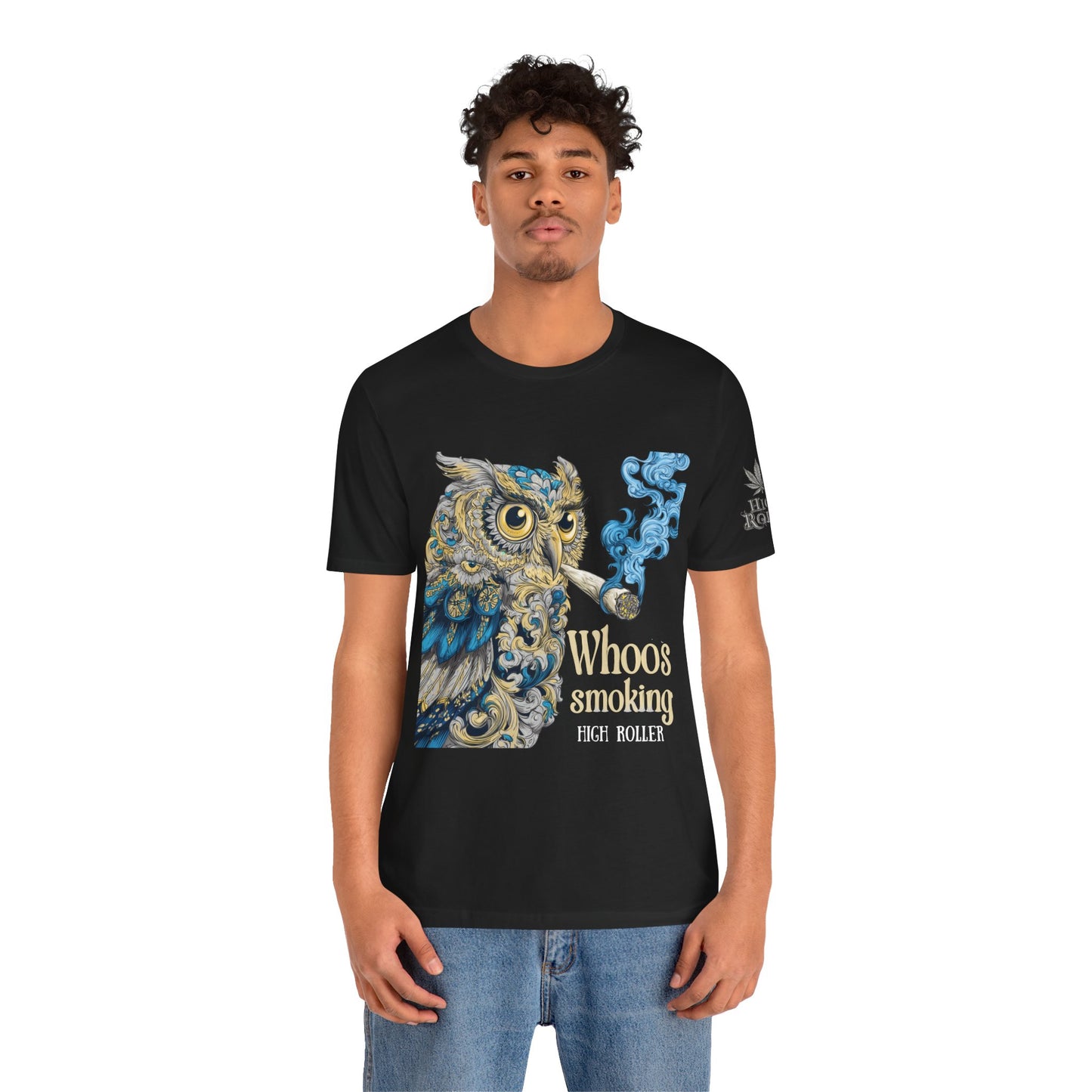 WHOOS SMOKING™ | PREMIUM WISDOM CANNABIS TEE