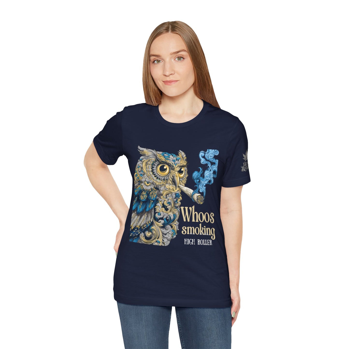 WHOOS SMOKING™ | PREMIUM WISDOM CANNABIS TEE