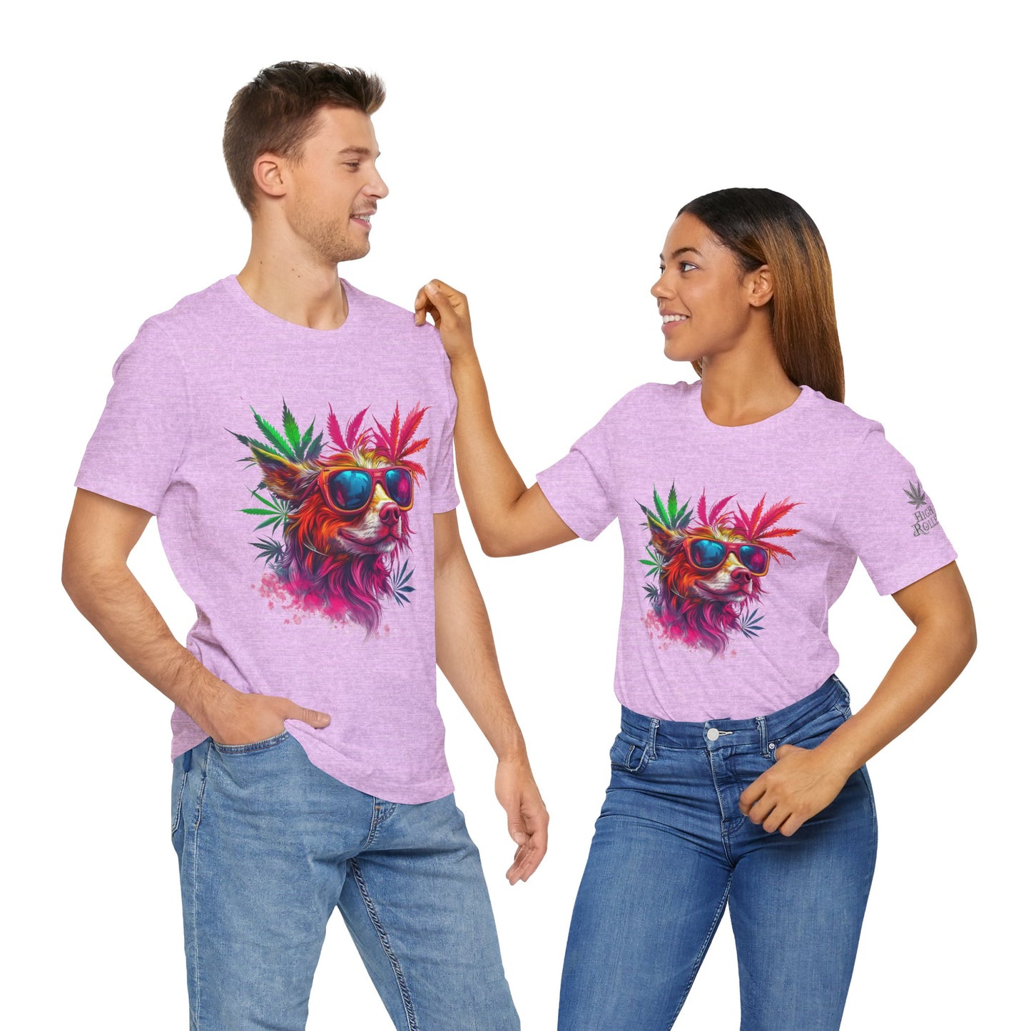 PSYCHEDELIC CANNABIS DOG™ | PREMIUM TRIPPY ART TEE