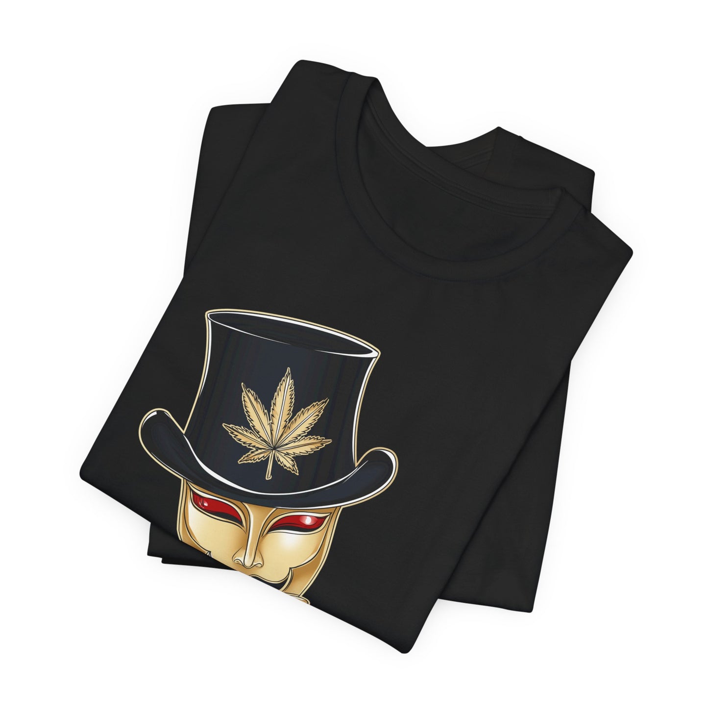 GENTLEMAN CANNABIS MASK™ | PREMIUM SOPHISTICATED ART TEE