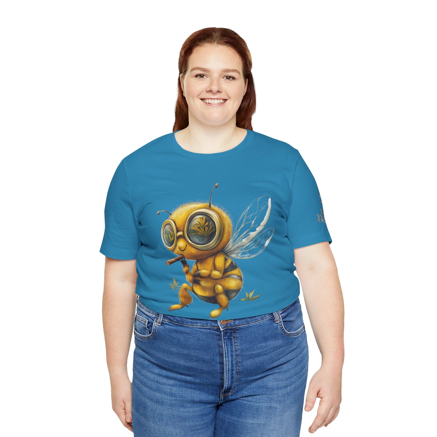 Could I BEE Any Higher - Funny Cannabis Bee 420 Unisex T-Shirt"
