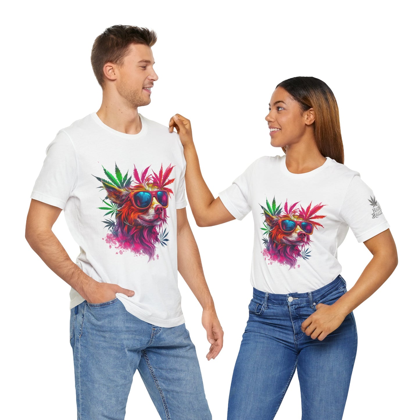 PSYCHEDELIC CANNABIS DOG™ | PREMIUM TRIPPY ART TEE
