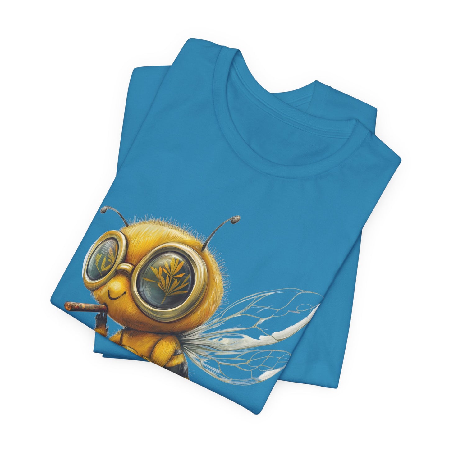 Could I BEE Any Higher - Funny Cannabis Bee 420 Unisex T-Shirt"