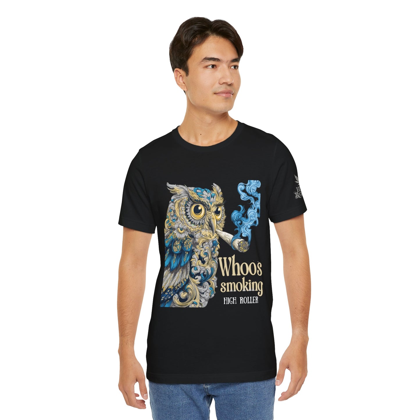 WHOOS SMOKING™ | PREMIUM WISDOM CANNABIS TEE