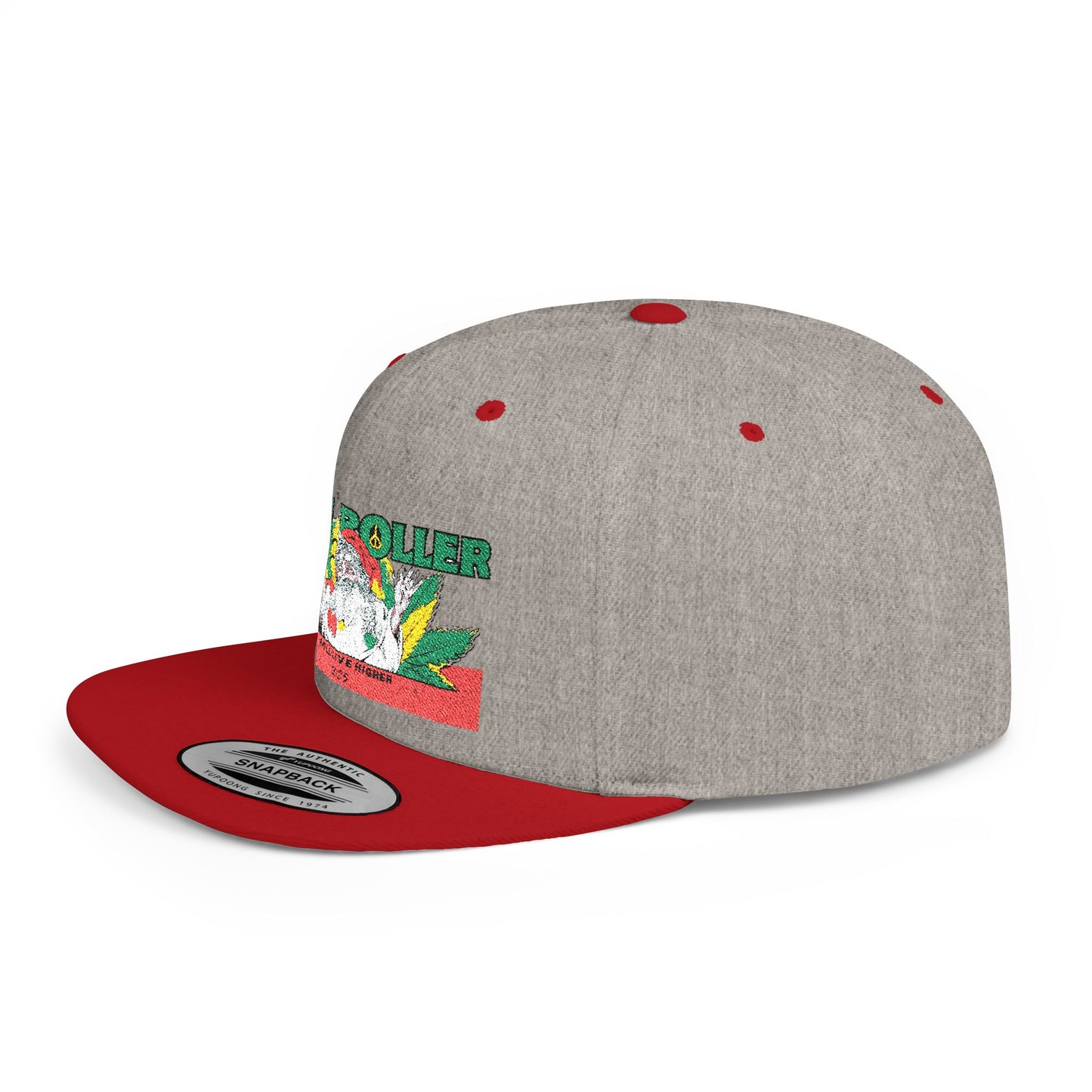 HIGH ROLLER Cannabis Culture Snapback Cap
