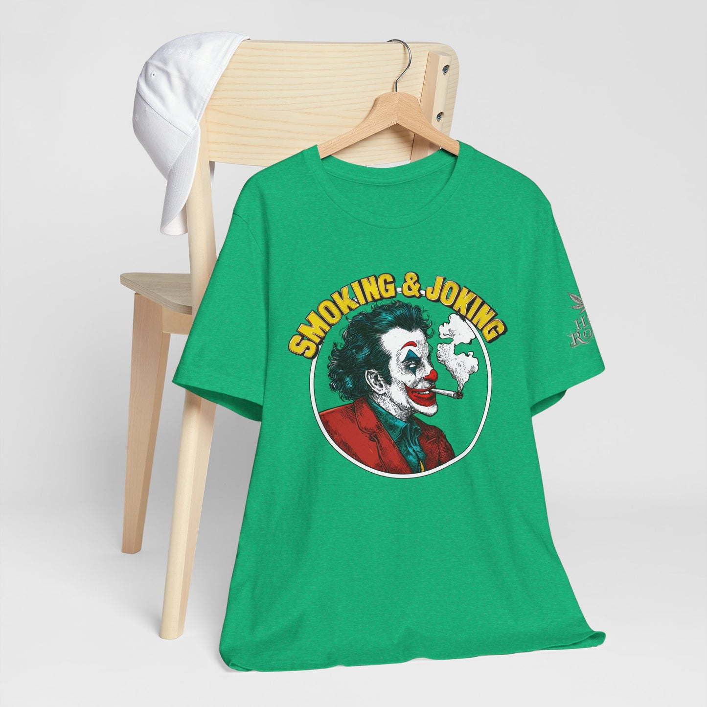 SMOKING & JOKING™ | PREMIUM DARK HUMOR CANNABIS TEE