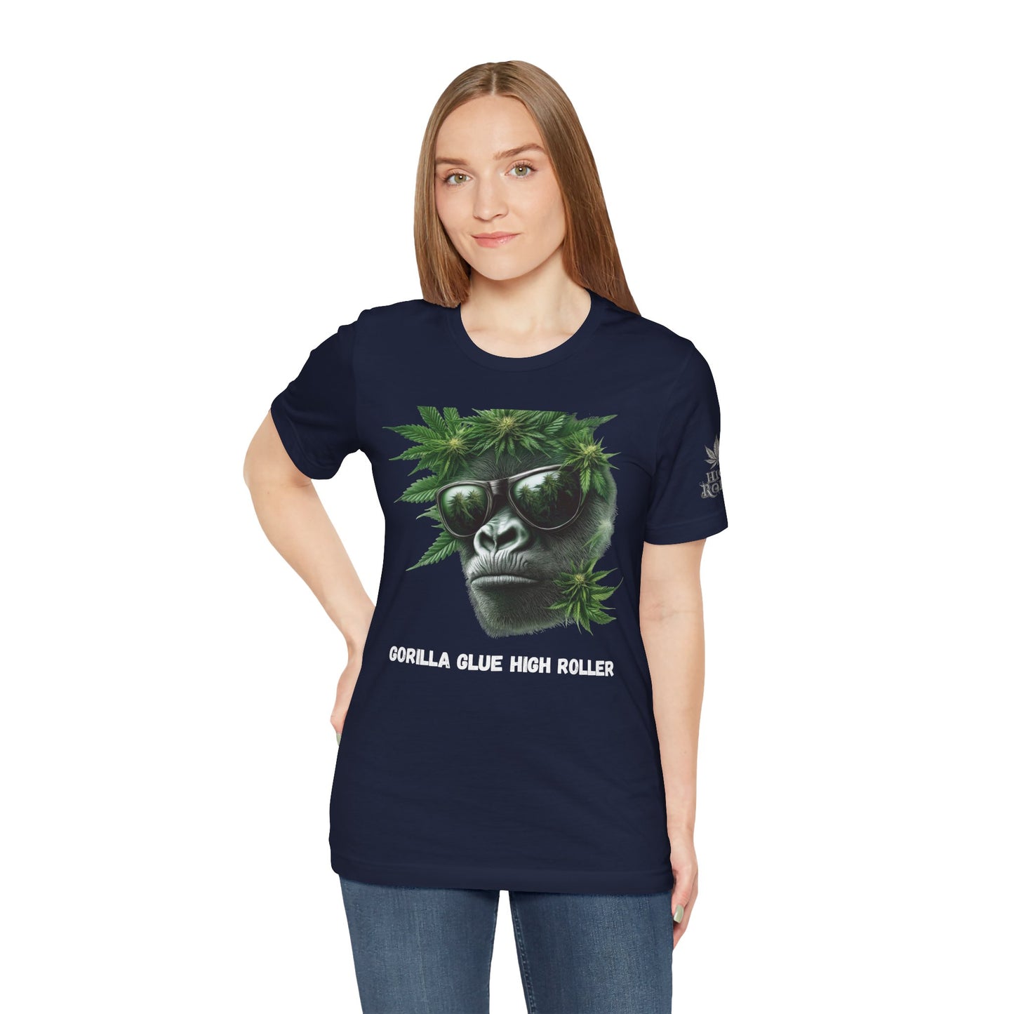Gorilla Glue Cannabis Tee - Strain Culture Art Design | High Roller