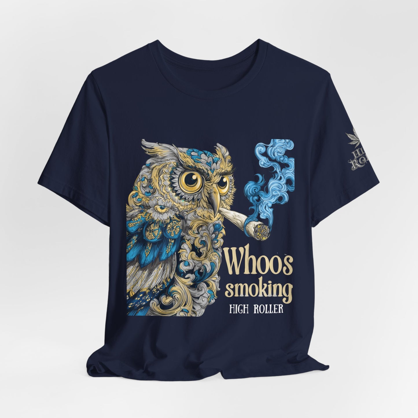 WHOOS SMOKING™ | PREMIUM WISDOM CANNABIS TEE