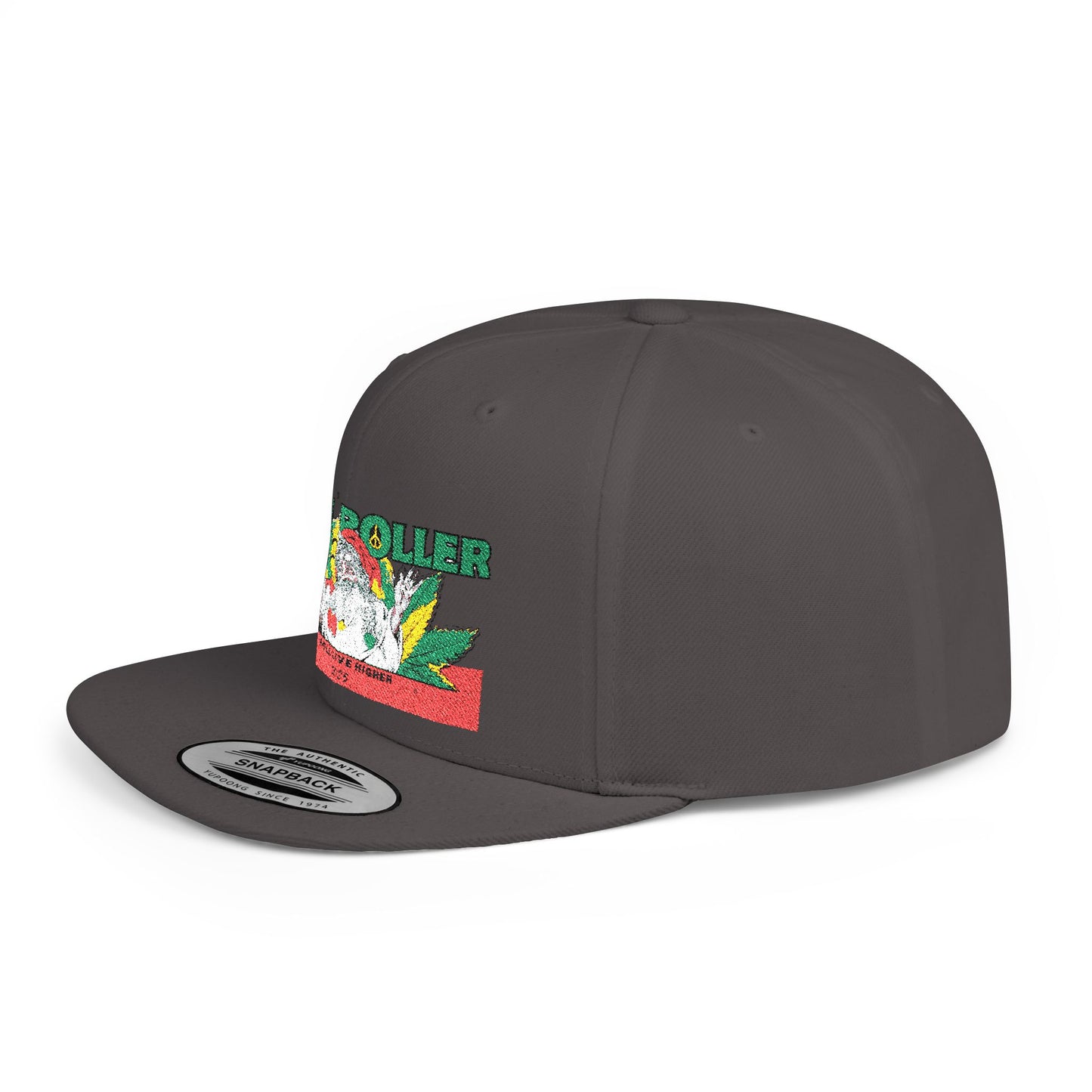 HIGH ROLLER Cannabis Culture Snapback Cap