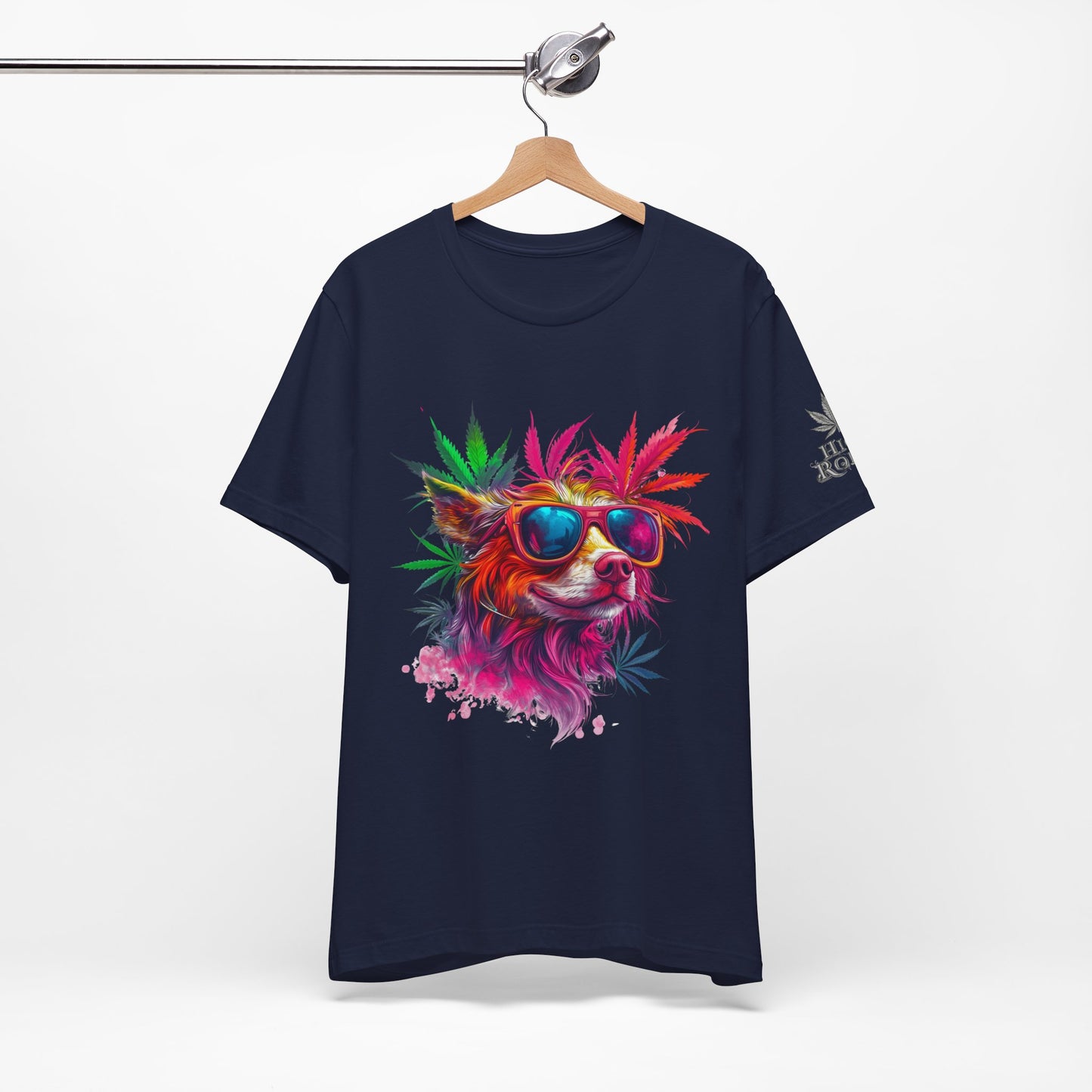 PSYCHEDELIC CANNABIS DOG™ | PREMIUM TRIPPY ART TEE