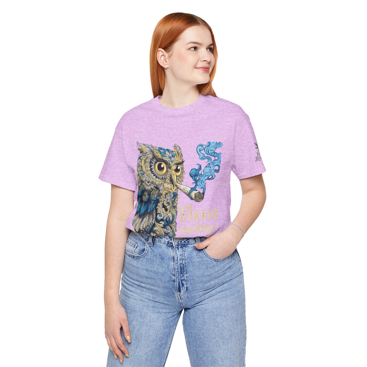 WHOOS SMOKING™ | PREMIUM WISDOM CANNABIS TEE