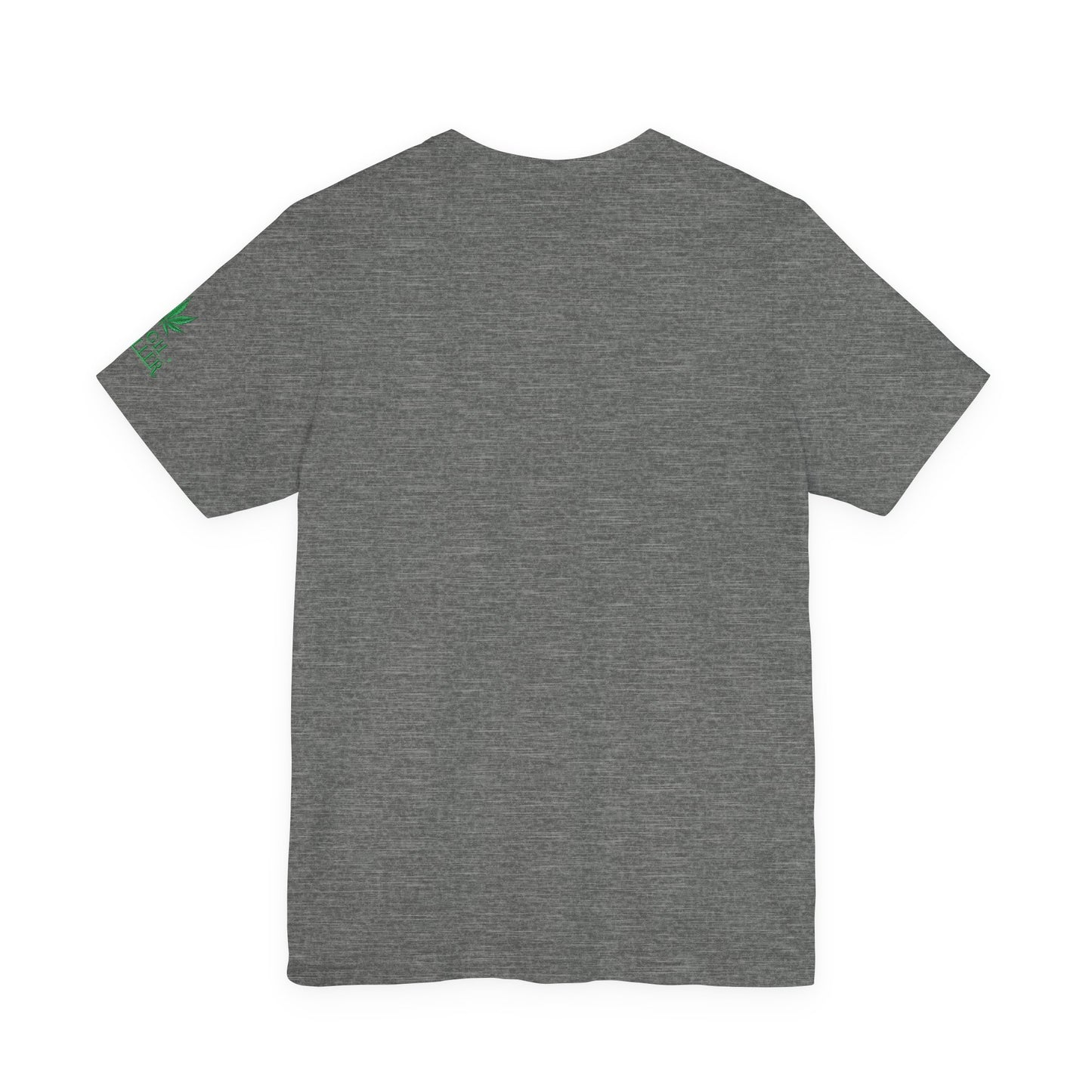 Cannabis Art Dual Face T-Shirt - Premium Unisex Cotton Tee