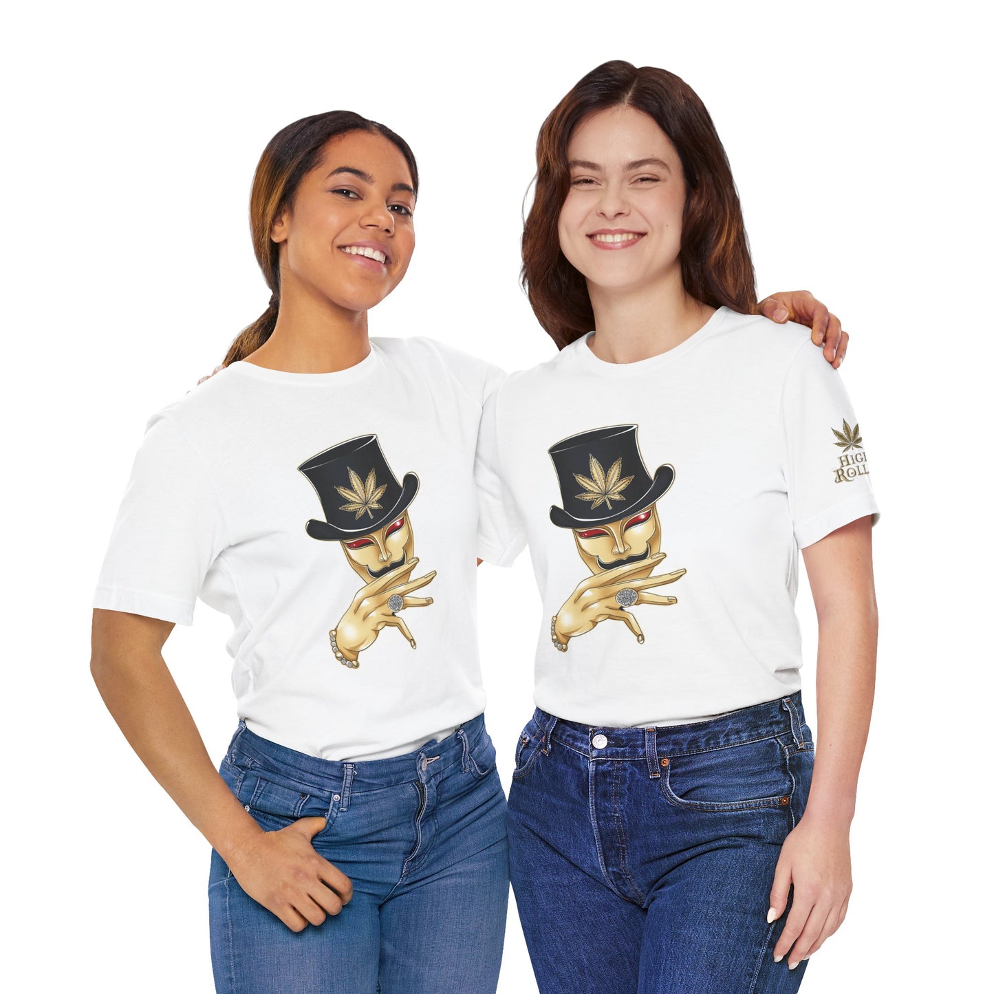 GENTLEMAN CANNABIS MASK™ | PREMIUM SOPHISTICATED ART TEE