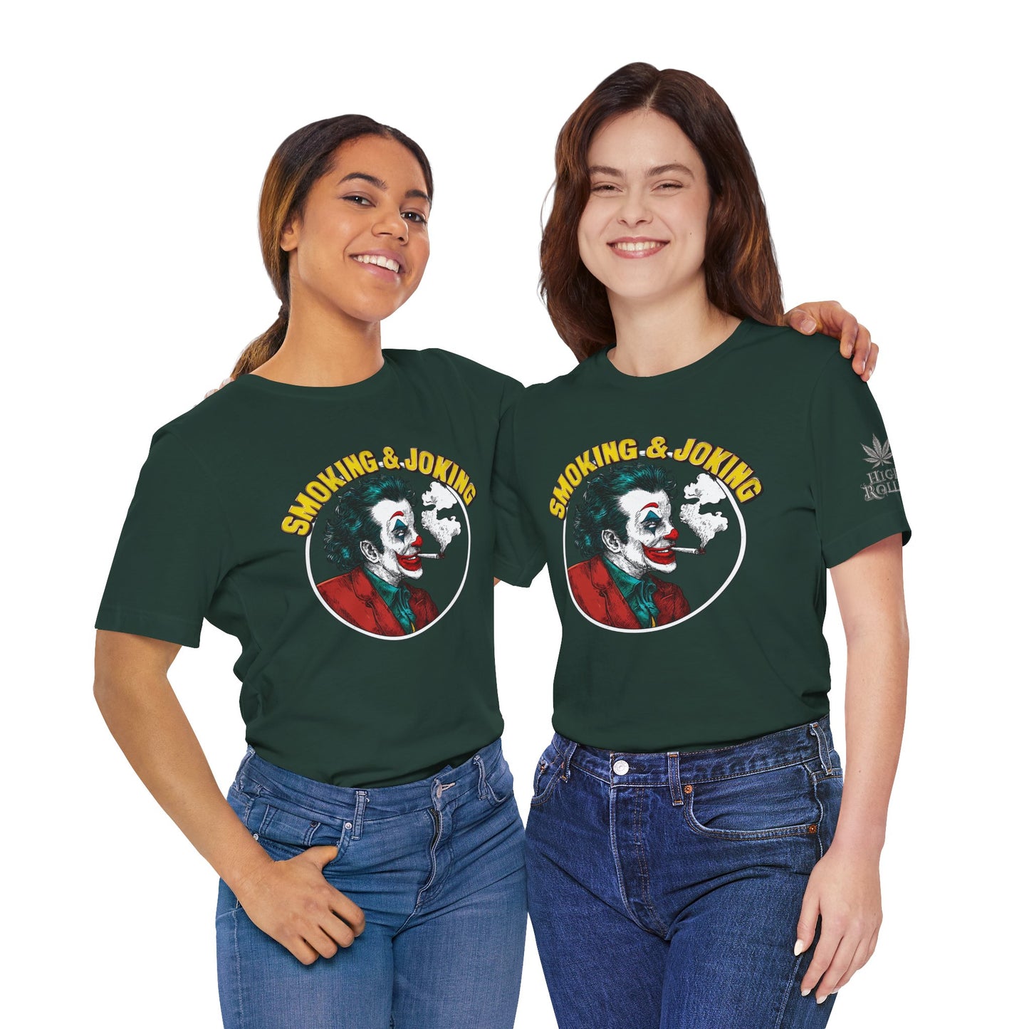 SMOKING & JOKING™ | PREMIUM DARK HUMOR CANNABIS TEE