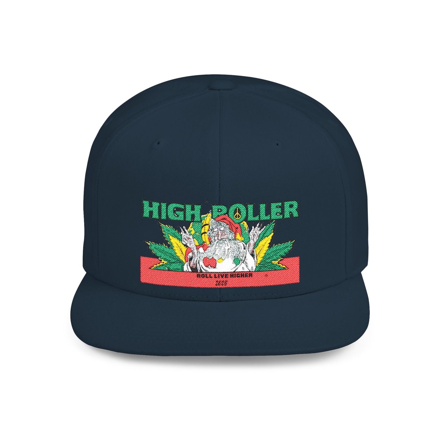 HIGH ROLLER Cannabis Culture Snapback Cap