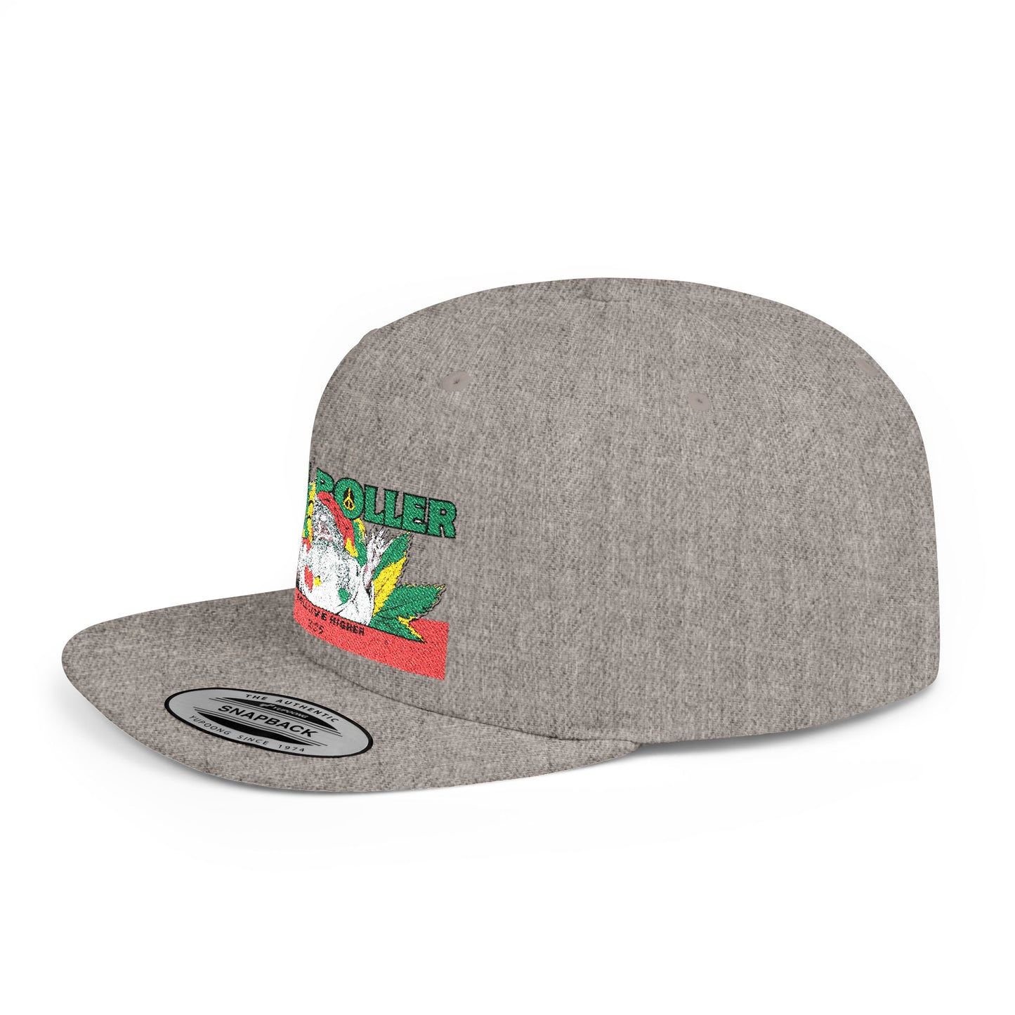 HIGH ROLLER Cannabis Culture Snapback Cap