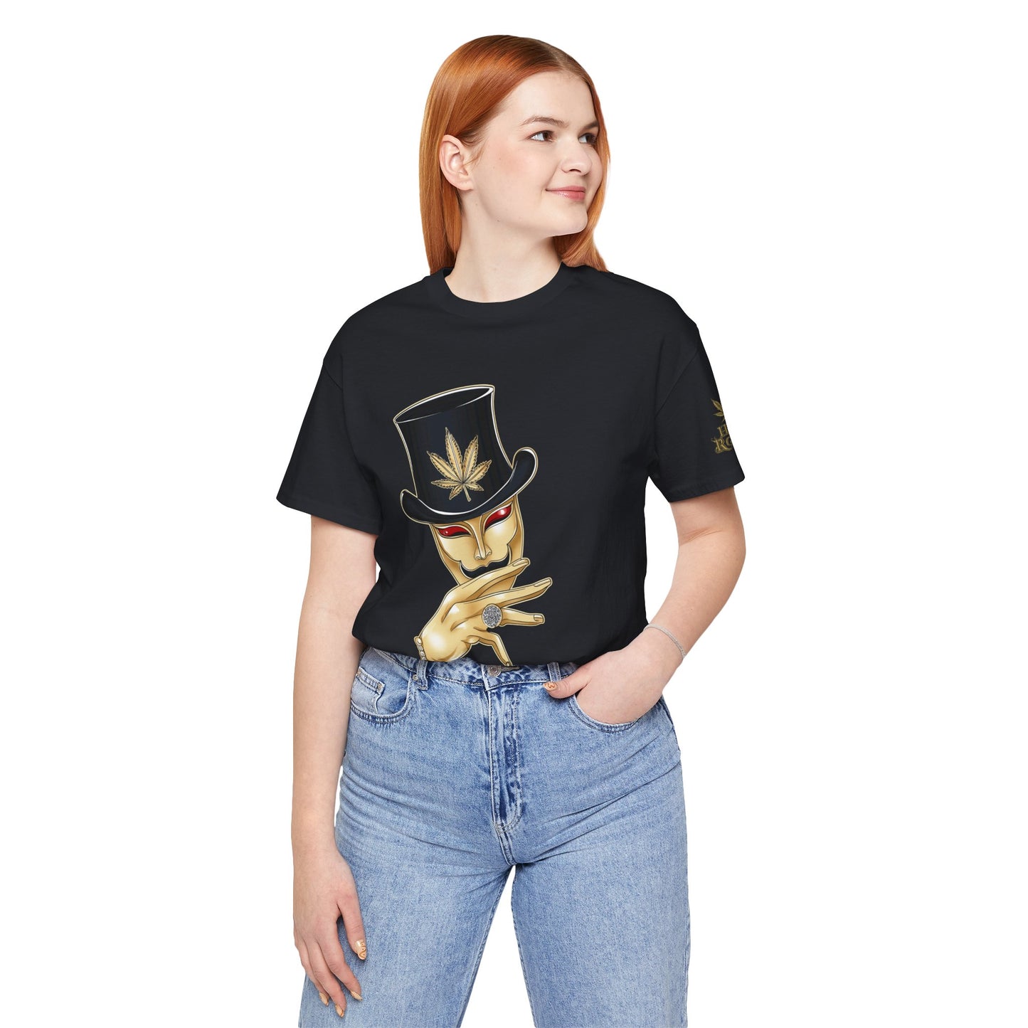 GENTLEMAN CANNABIS MASK™ | PREMIUM SOPHISTICATED ART TEE