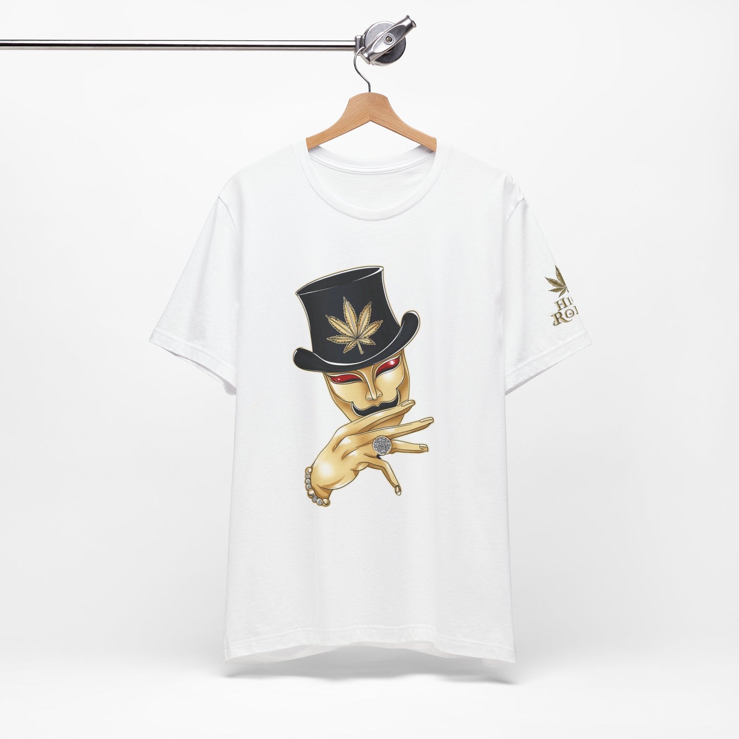 GENTLEMAN CANNABIS MASK™ | PREMIUM SOPHISTICATED ART TEE