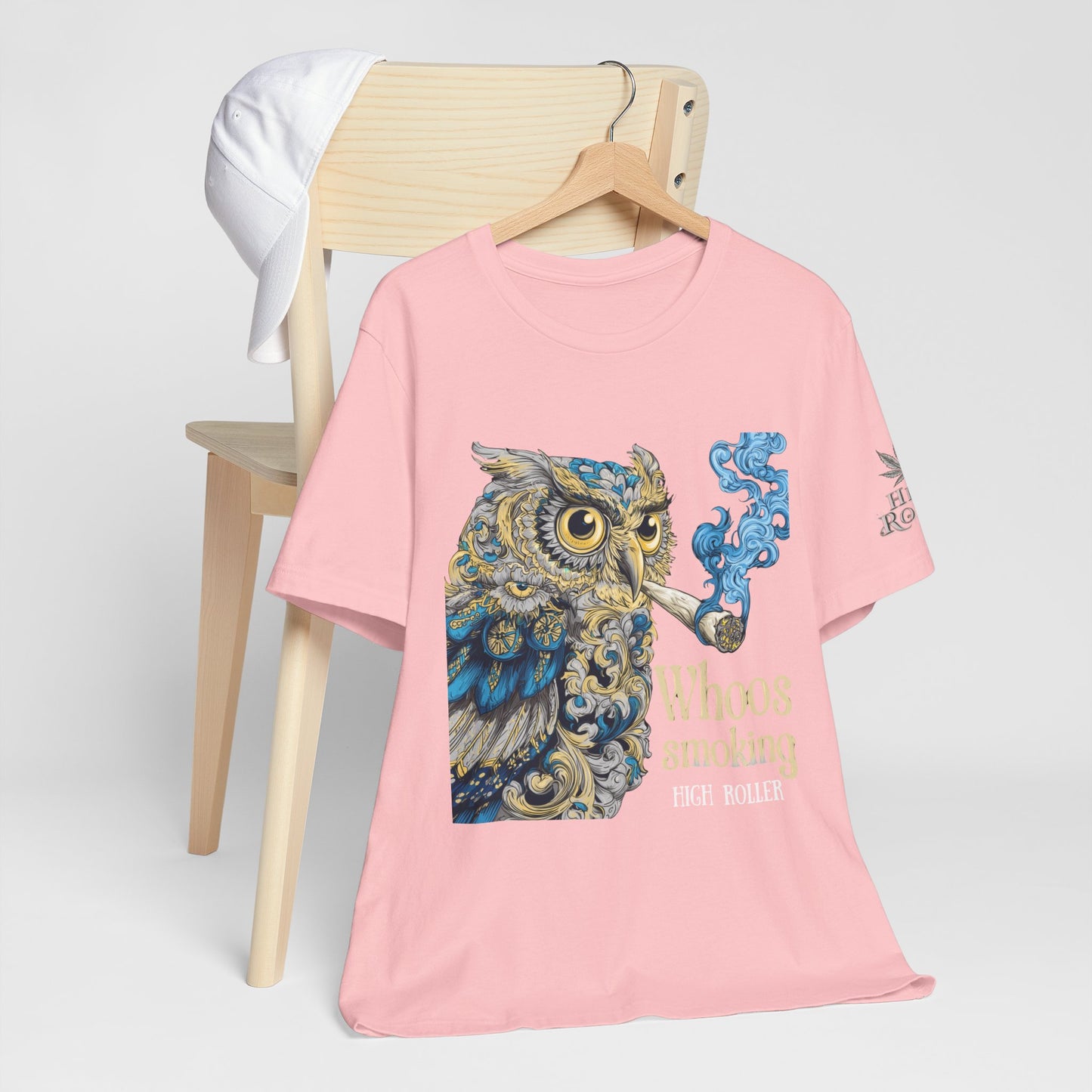WHOOS SMOKING™ | PREMIUM WISDOM CANNABIS TEE