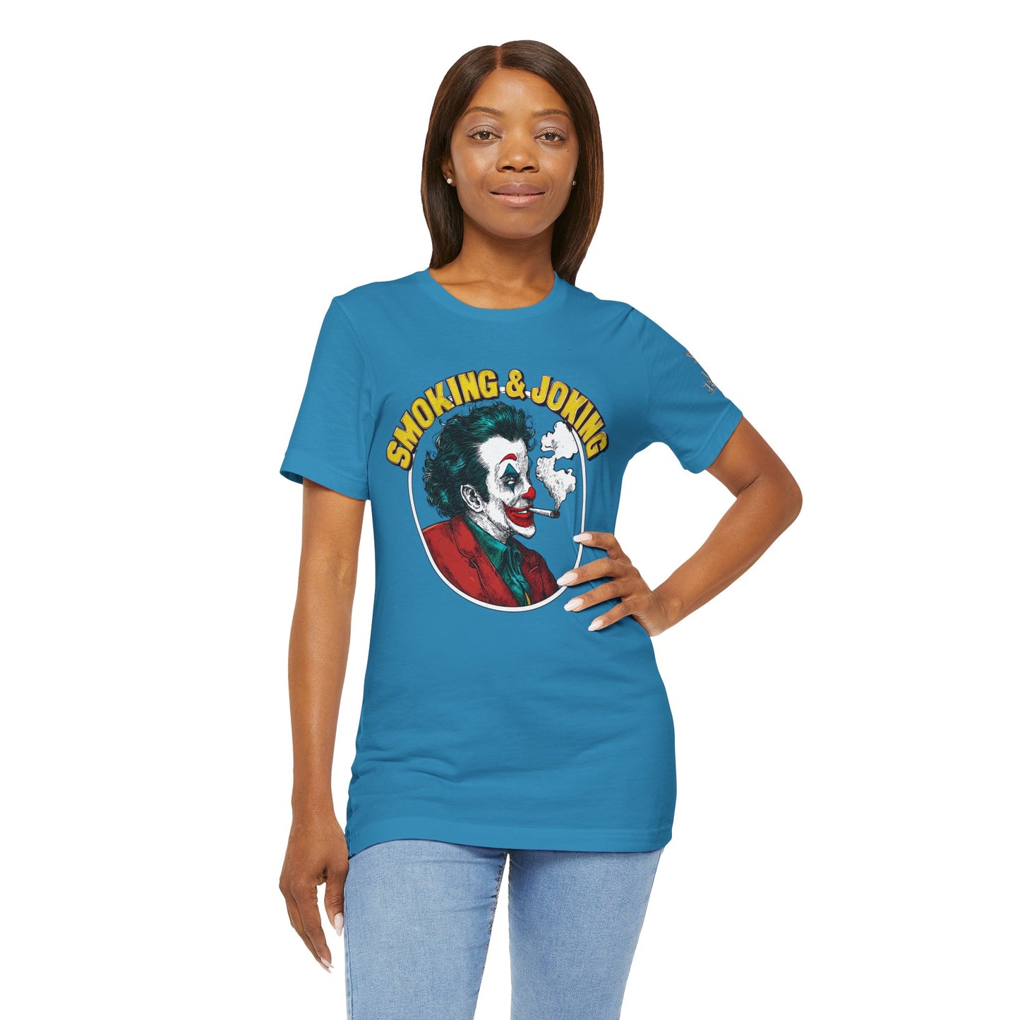 SMOKING & JOKING™ | PREMIUM DARK HUMOR CANNABIS TEE