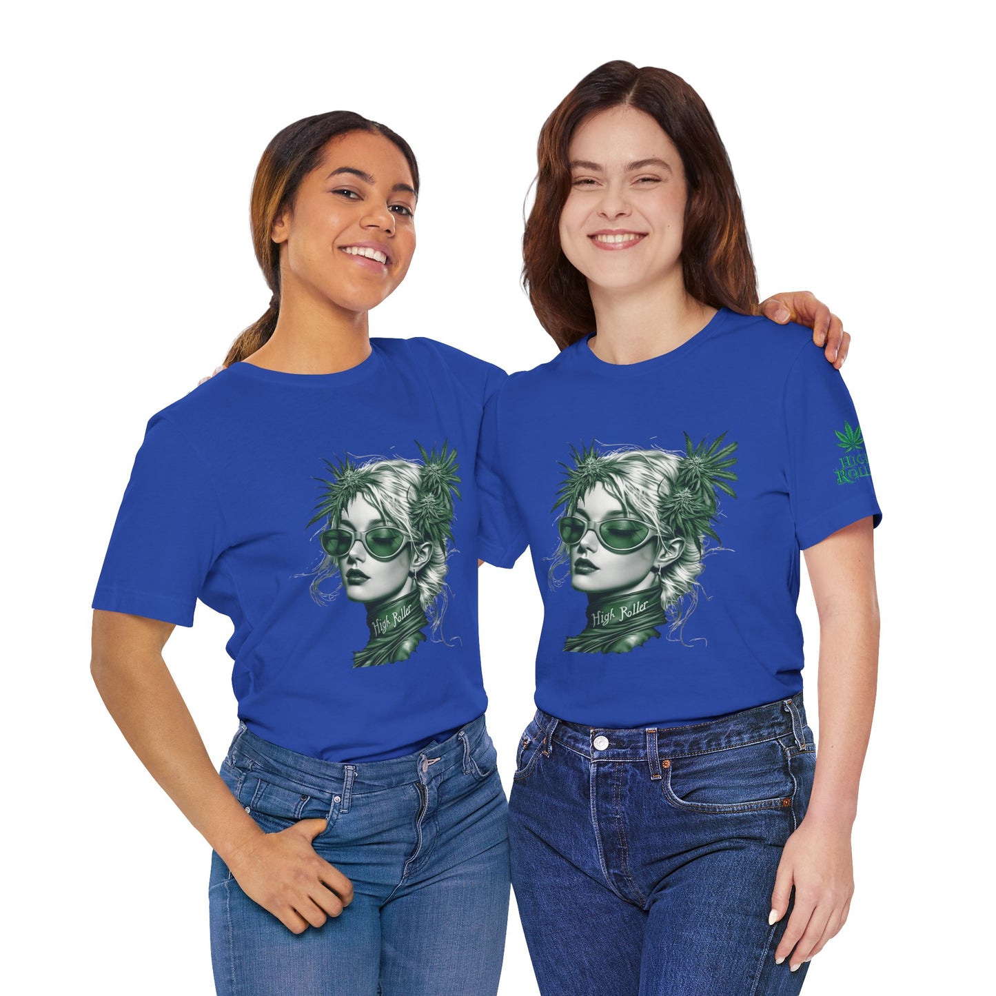 HIGH ROLLER CANNABIS GODDESS T-SHIRT