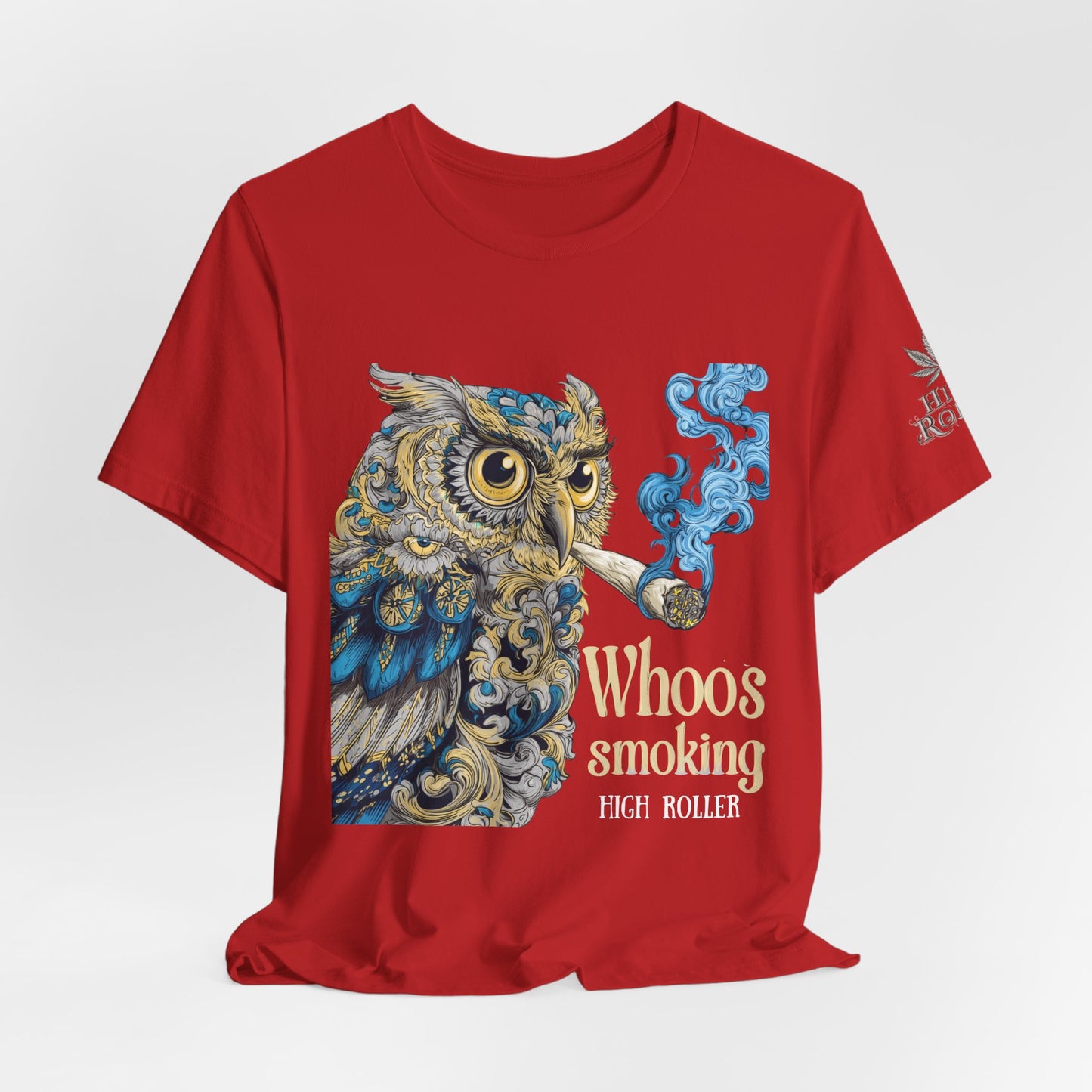 WHOOS SMOKING™ | PREMIUM WISDOM CANNABIS TEE