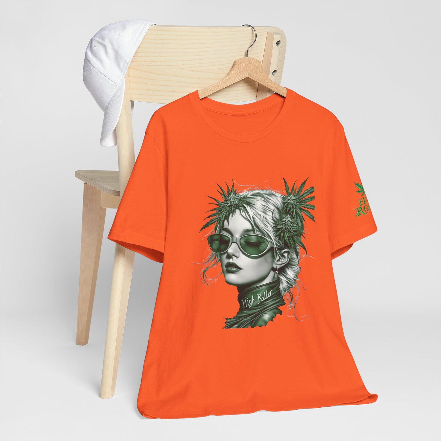HIGH ROLLER CANNABIS GODDESS T-SHIRT