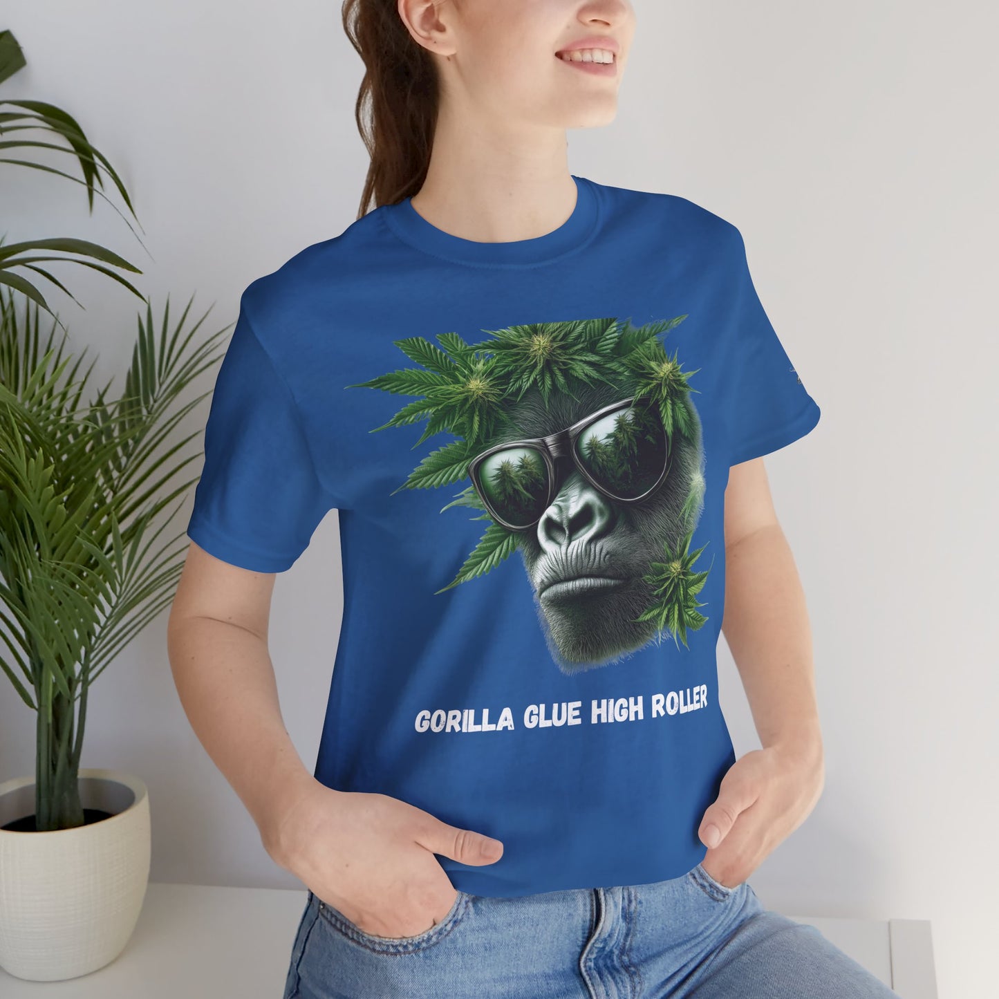 Gorilla Glue Cannabis Tee - Strain Culture Art Design | High Roller