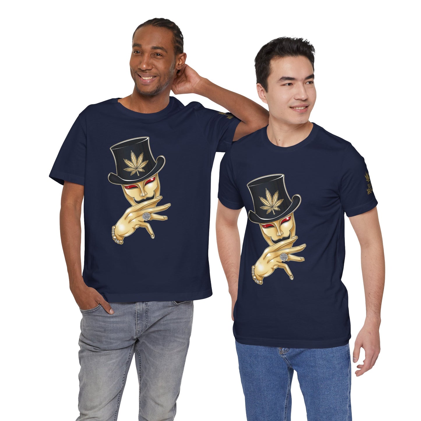 GENTLEMAN CANNABIS MASK™ | PREMIUM SOPHISTICATED ART TEE