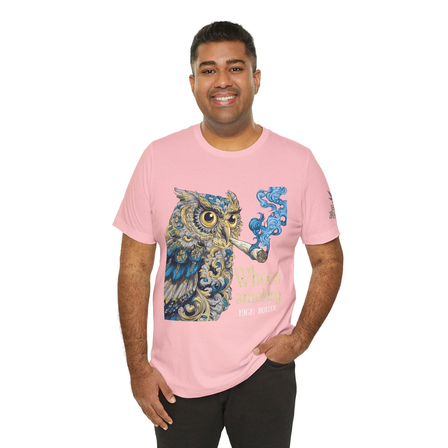 WHOOS SMOKING™ | PREMIUM WISDOM CANNABIS TEE