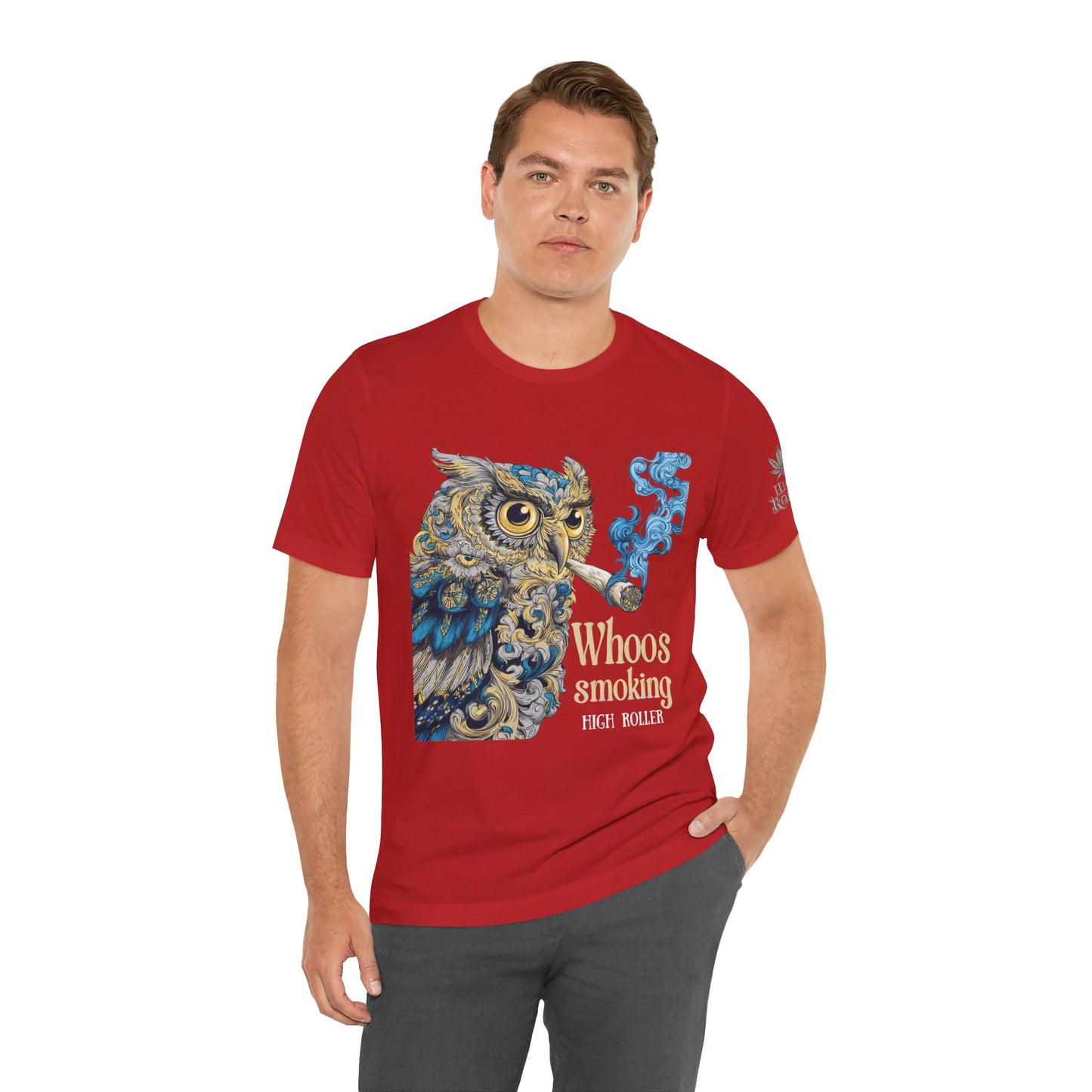 WHOOS SMOKING™ | PREMIUM WISDOM CANNABIS TEE
