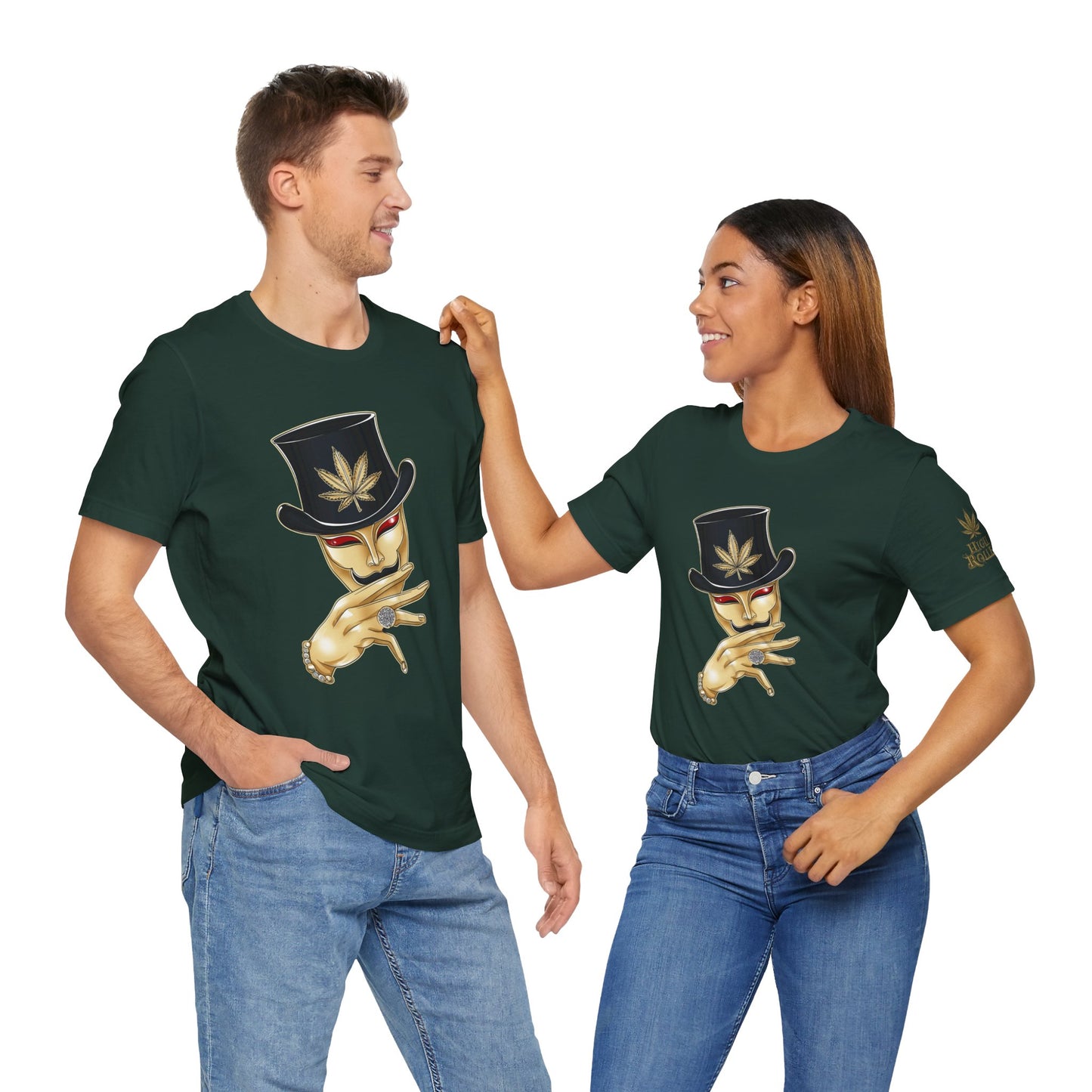 GENTLEMAN CANNABIS MASK™ | PREMIUM SOPHISTICATED ART TEE