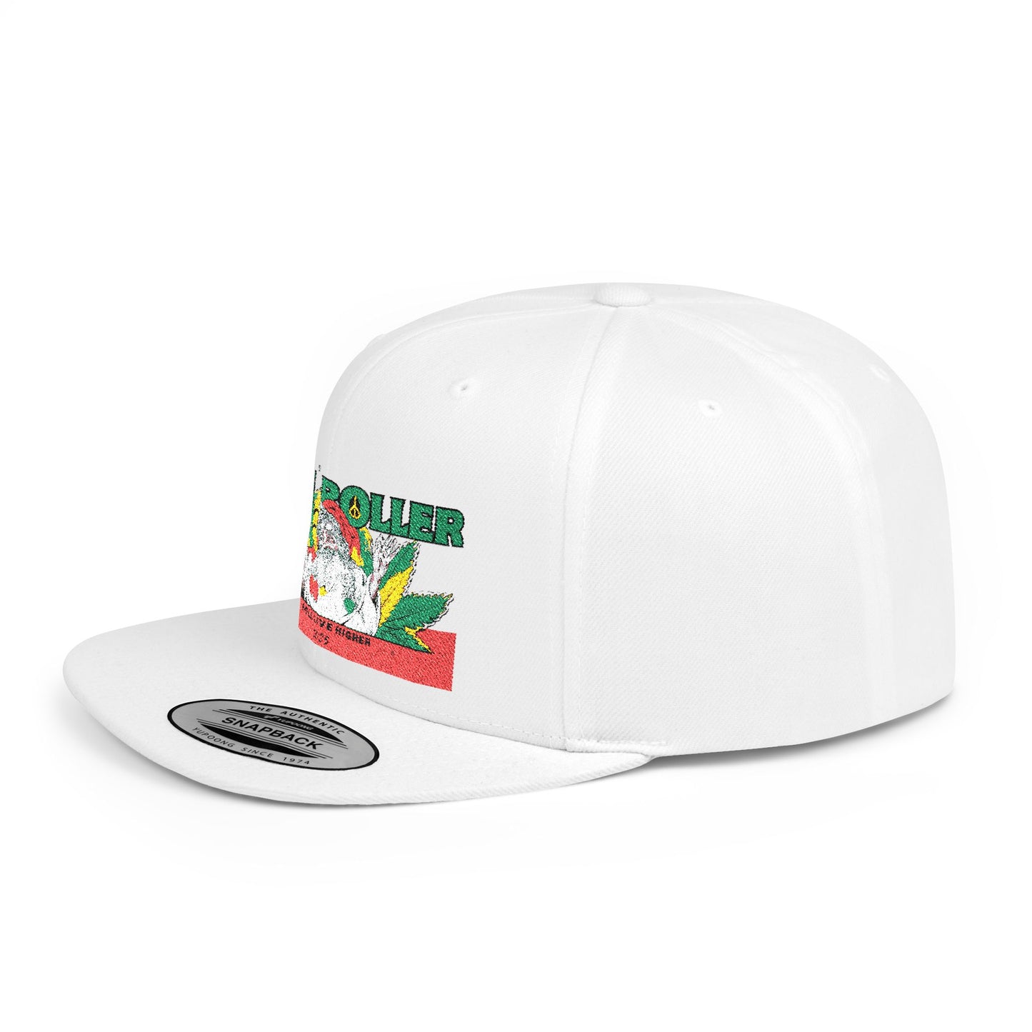 HIGH ROLLER Cannabis Culture Snapback Cap