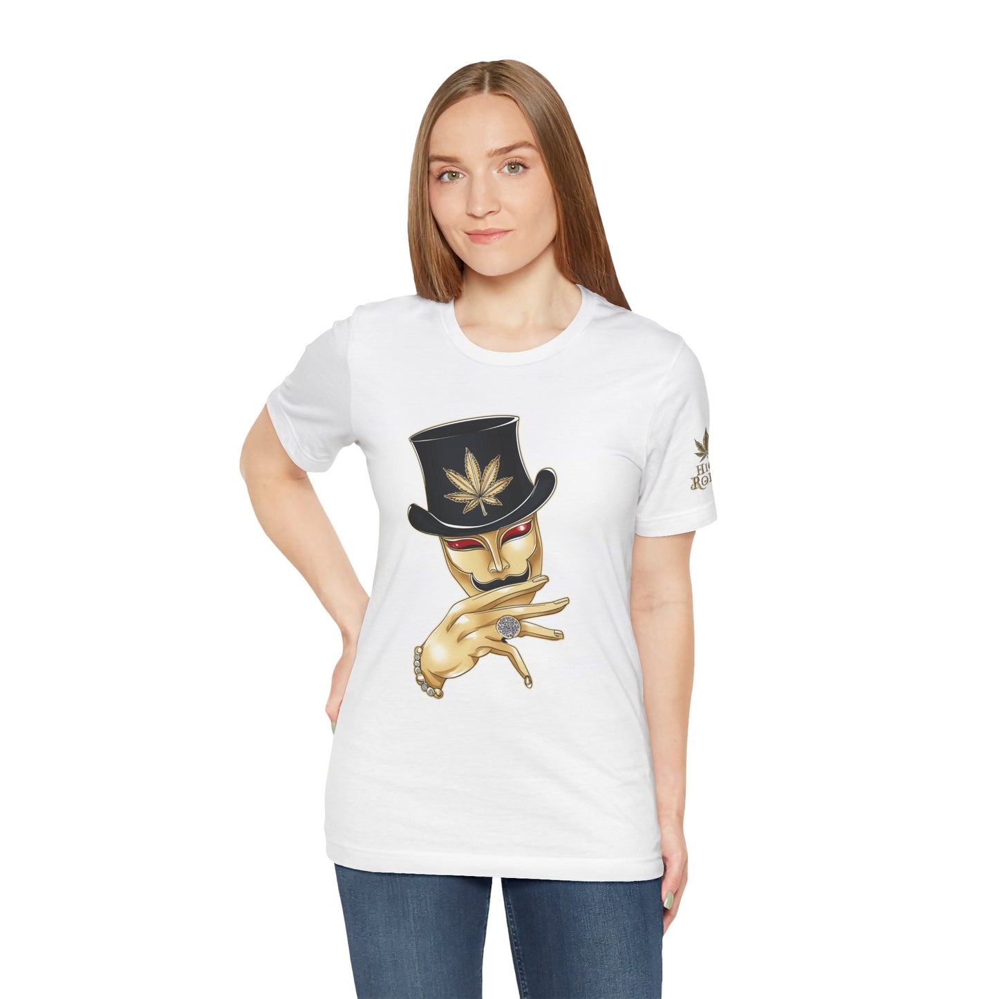 GENTLEMAN CANNABIS MASK™ | PREMIUM SOPHISTICATED ART TEE