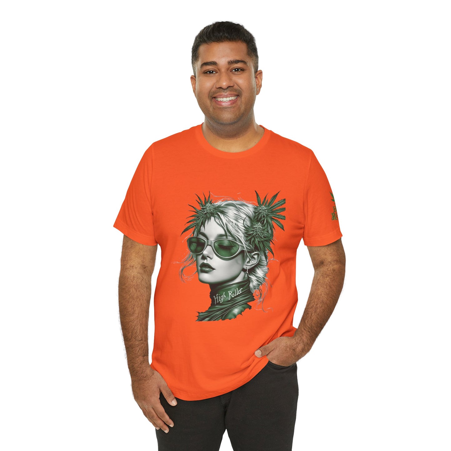 HIGH ROLLER CANNABIS GODDESS T-SHIRT