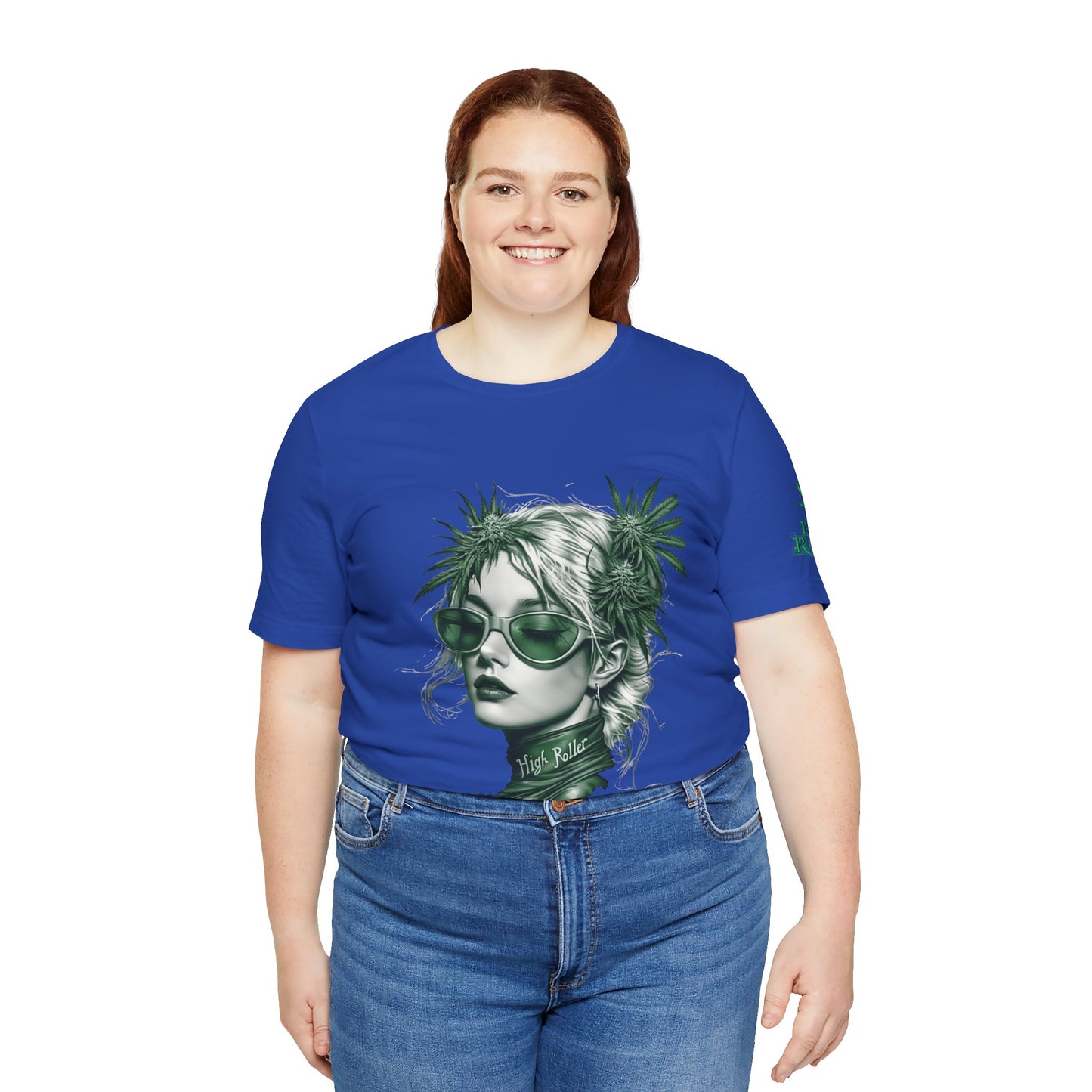 HIGH ROLLER CANNABIS GODDESS T-SHIRT
