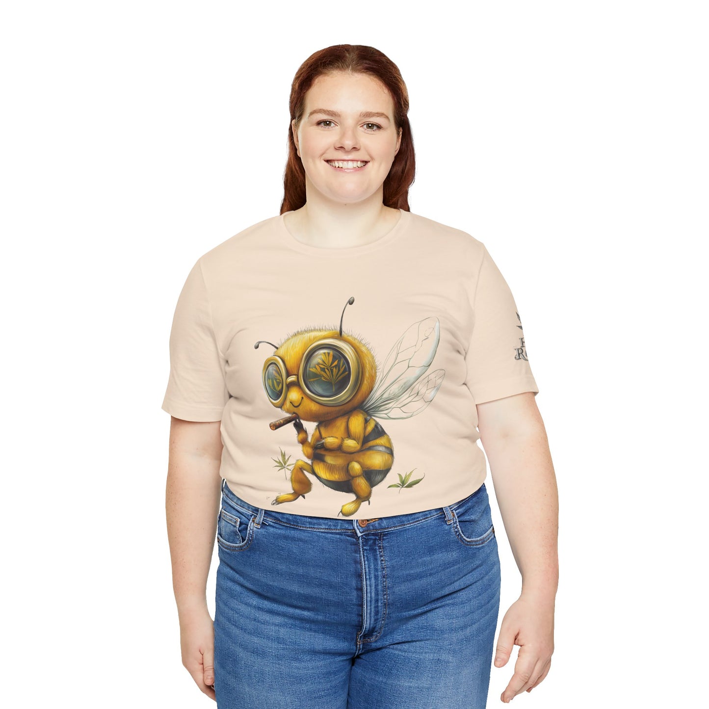 Could I BEE Any Higher - Funny Cannabis Bee 420 Unisex T-Shirt"