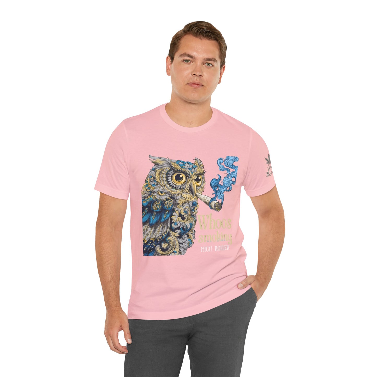 WHOOS SMOKING™ | PREMIUM WISDOM CANNABIS TEE
