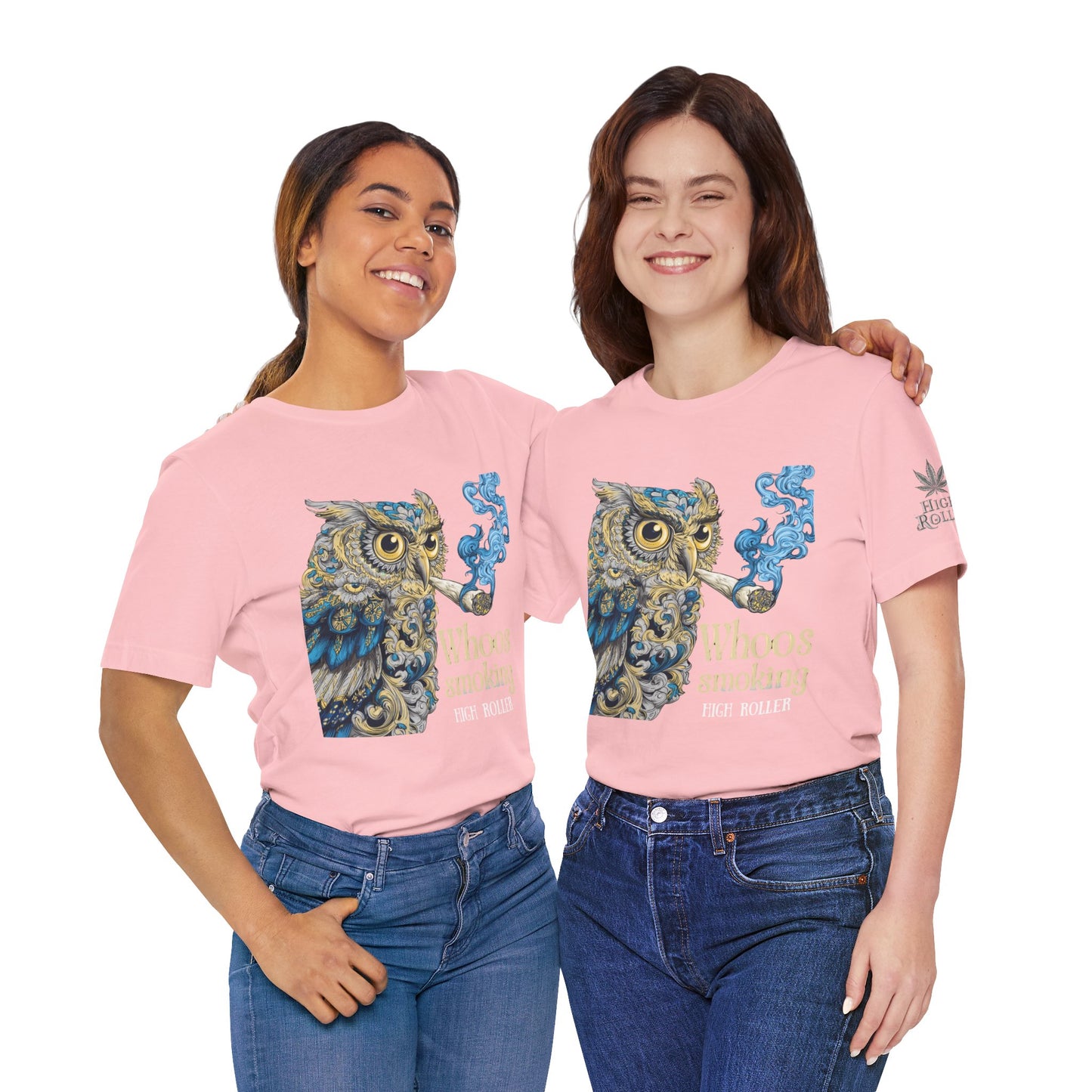 WHOOS SMOKING™ | PREMIUM WISDOM CANNABIS TEE